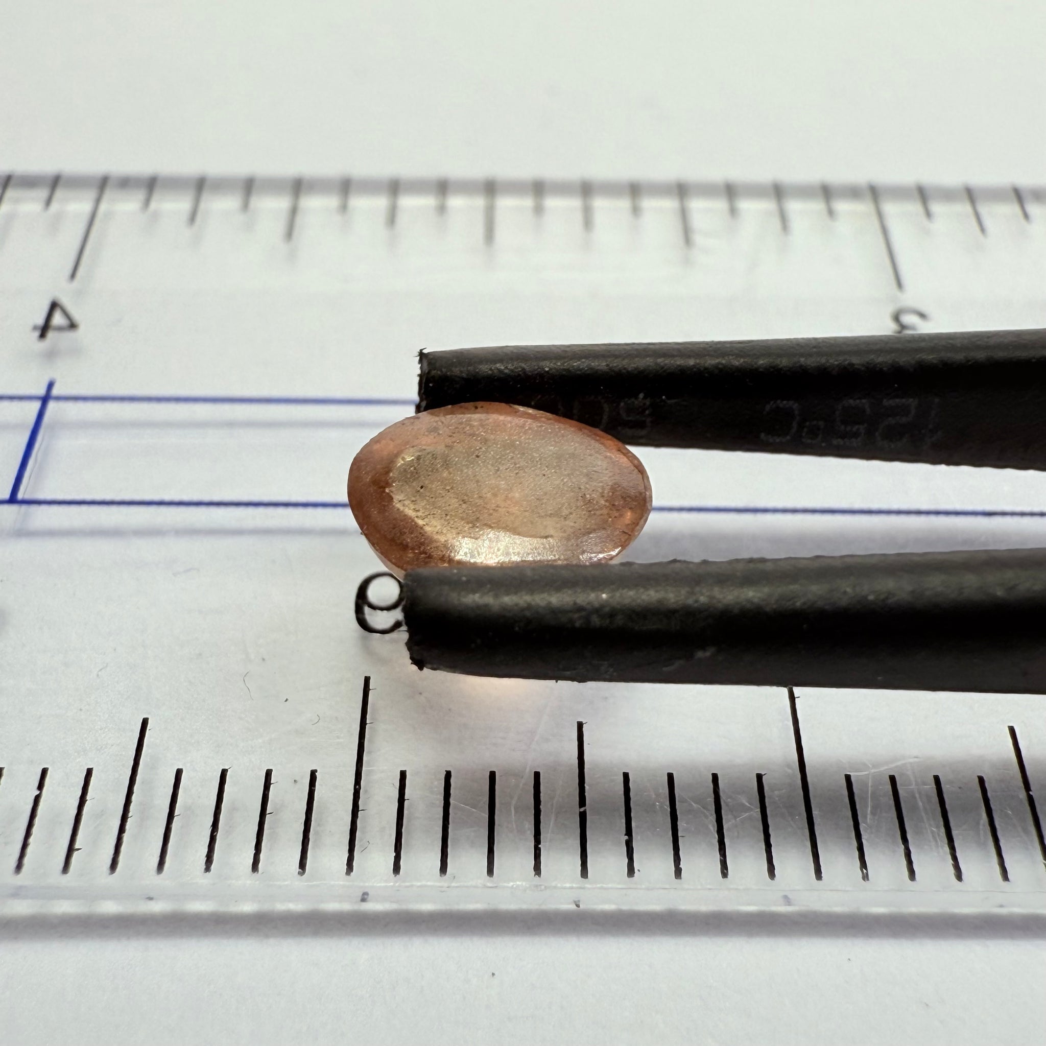 1.07ct Umba Sapphire Cabochon. Tanzania, Untreated Unheated.