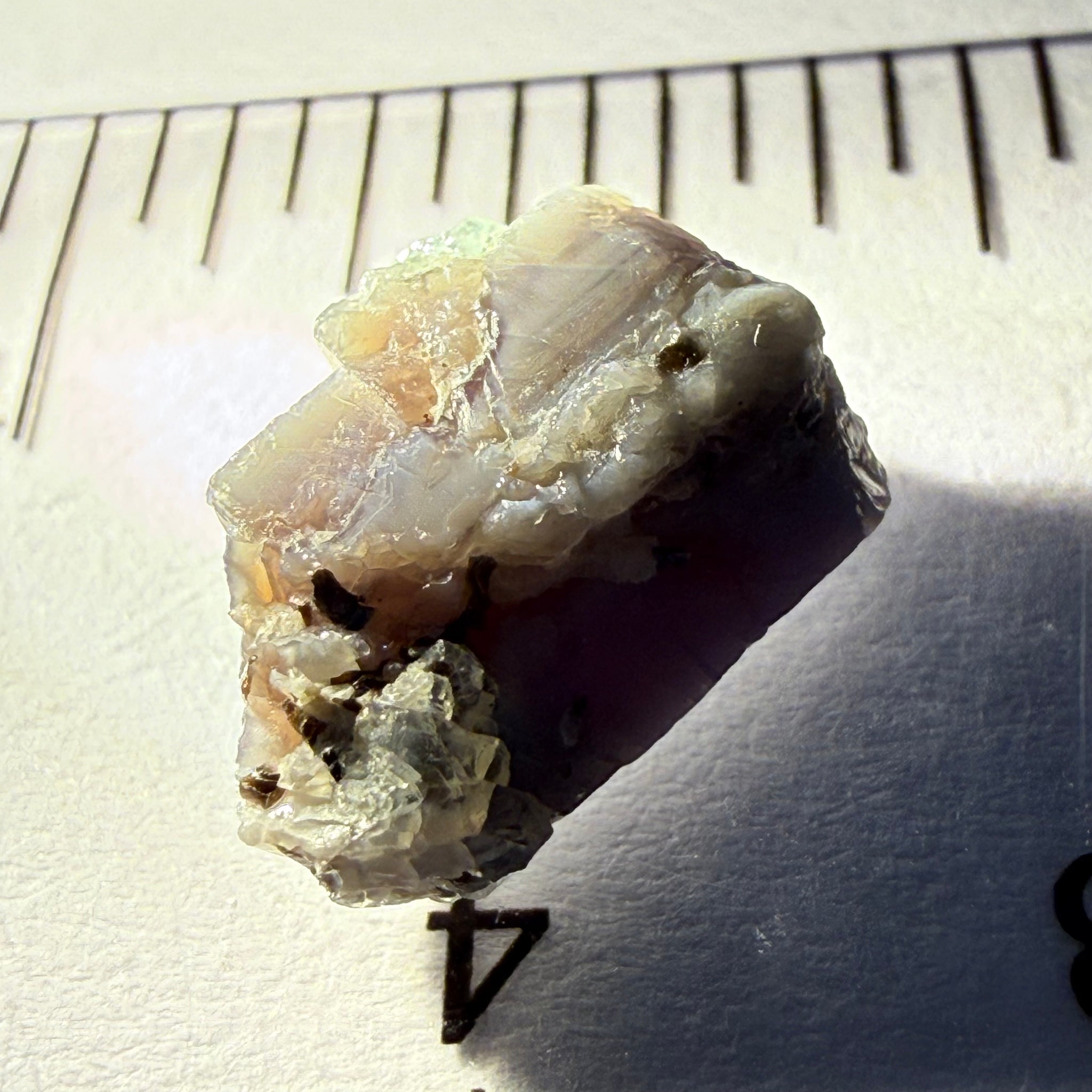 Alexandrite Crystal, 5.49ct, Manyara, Tanzania, Untreated Unheated, free standing