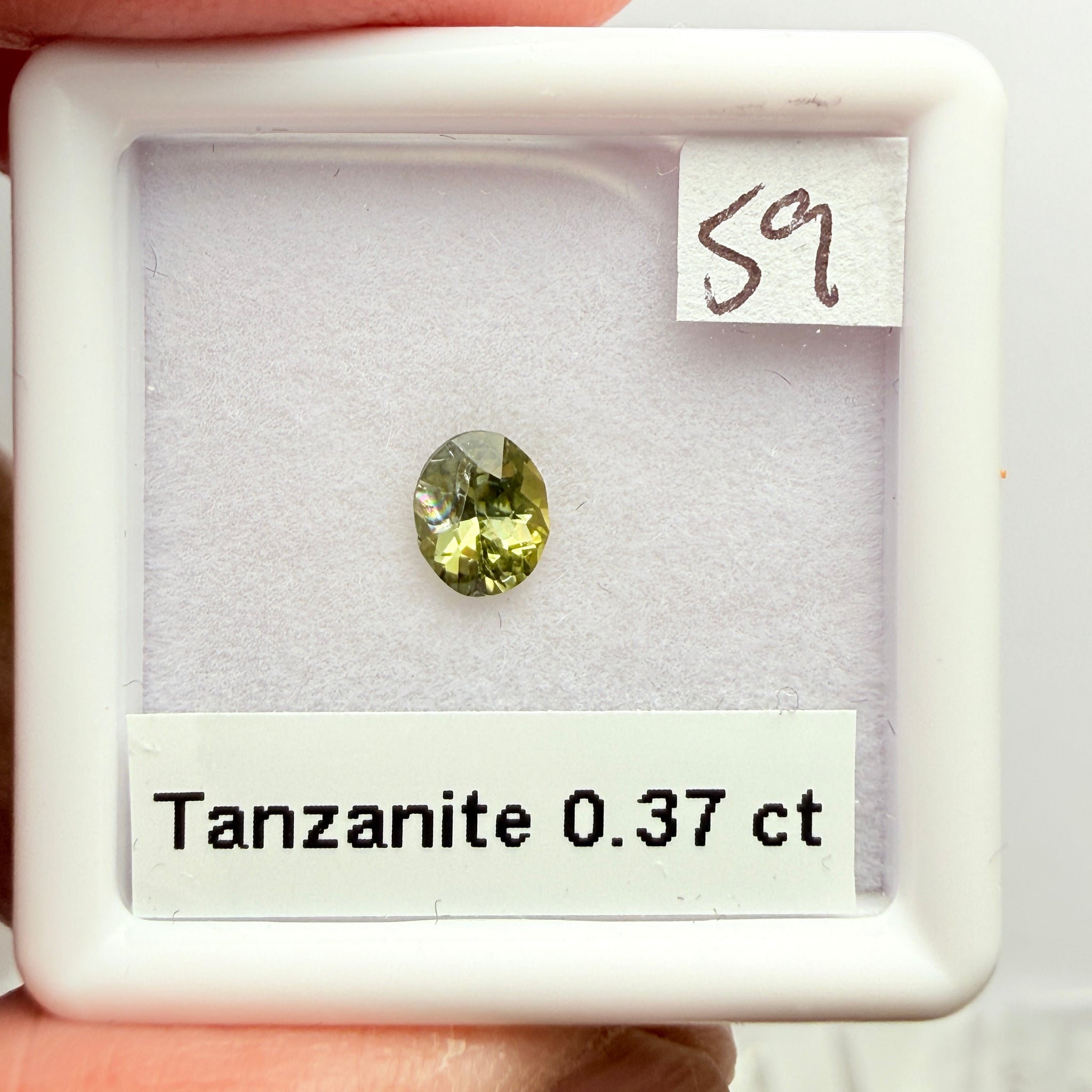 Tanzanite, 0.37ct, Merelani, Tanzania, Unheated Untreated, included
