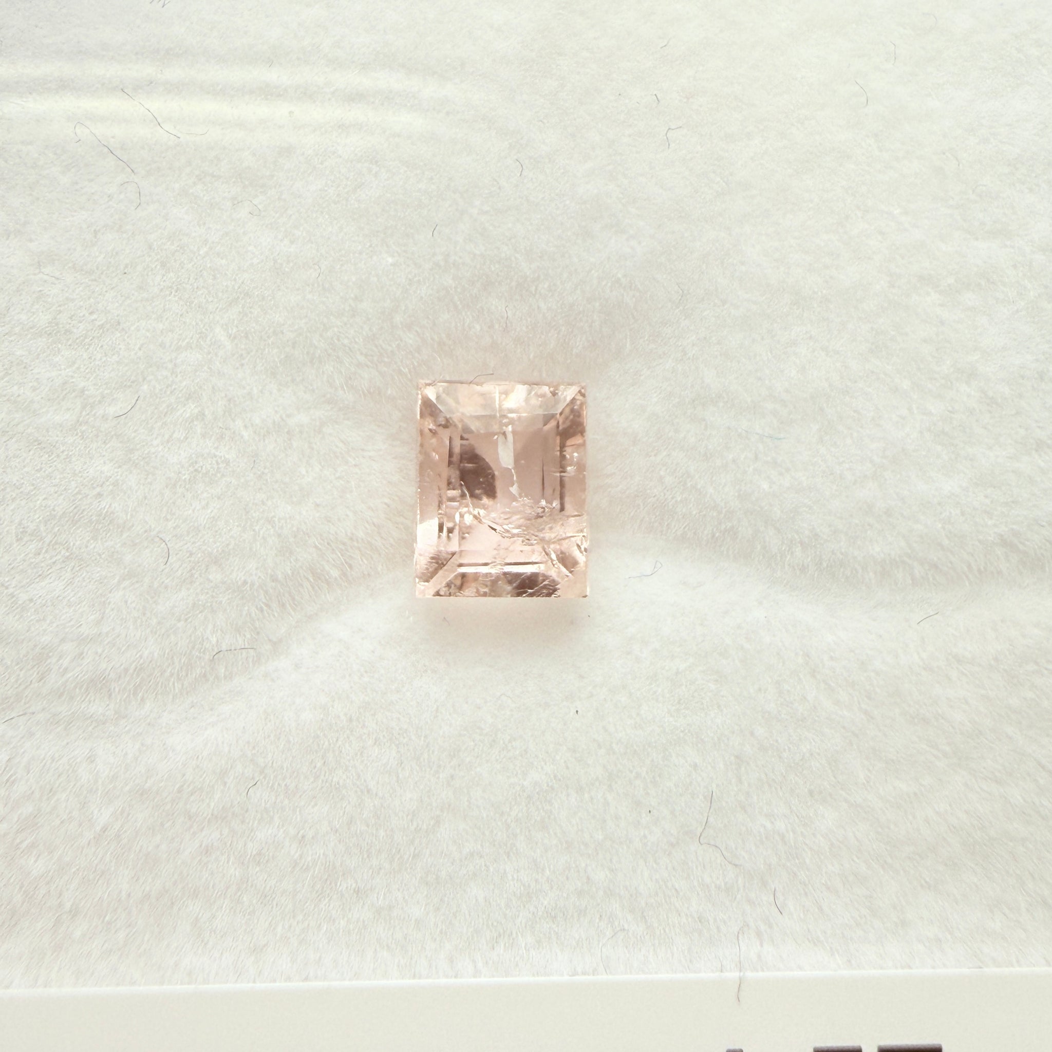 Pink Tanzanite, 1.57ct, Merelani, Tanzania, Unheated Untreated, slightly included