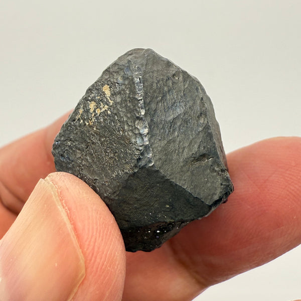 Alabandite Crystal, Merelani, same mining pit as Tanzanite, comes out with Tanzanite, Tanzania, Untreated Unheated. 24.10gm 19.1 x 23.1 x 26.9mm