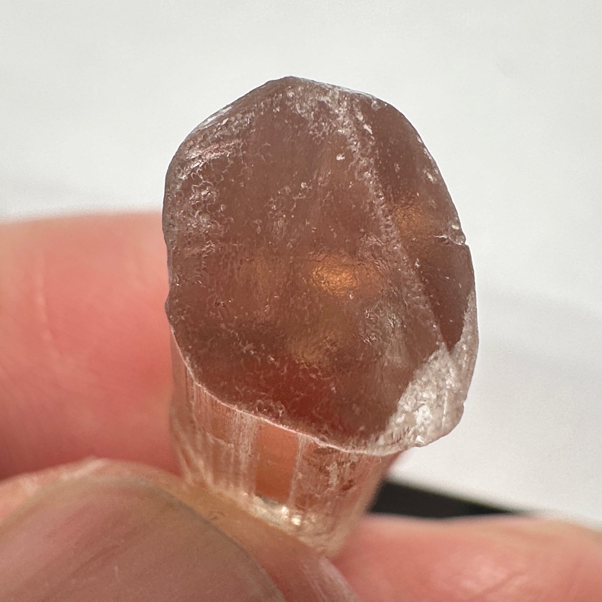 Very Rare, 10.51ct, Peach Pink Scapolite, Tanzania, Untreated Unheated, VVS-IF (flawless)