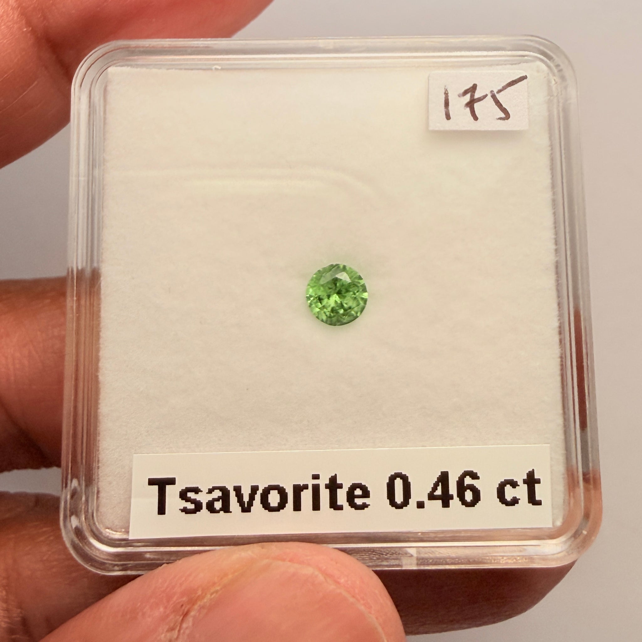 Tsavorite Garnet, 0.46ct, Kenya, Unheated Untreated