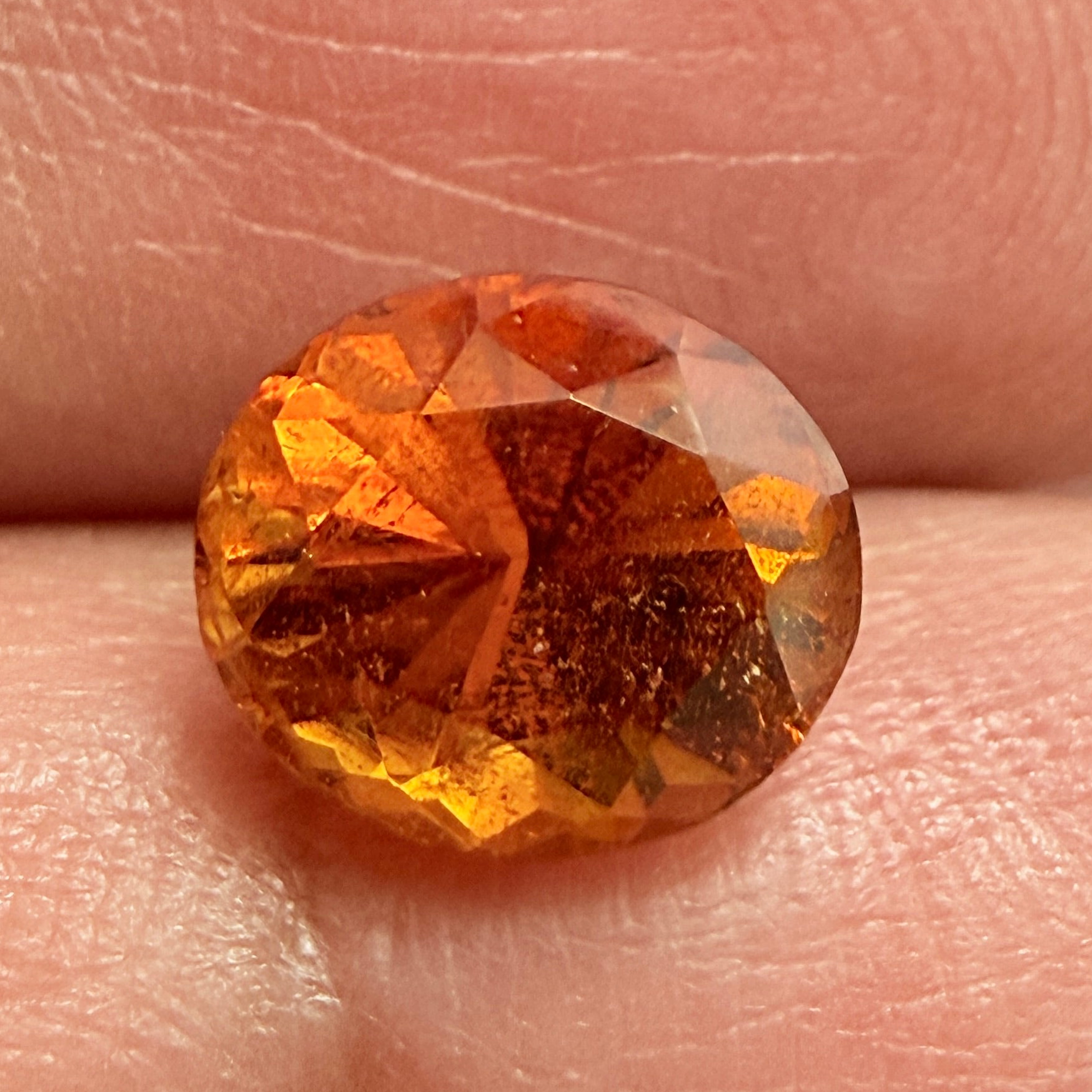 Spessartite Garnet, 2.33ct, Tanzania, Untreated Unheated