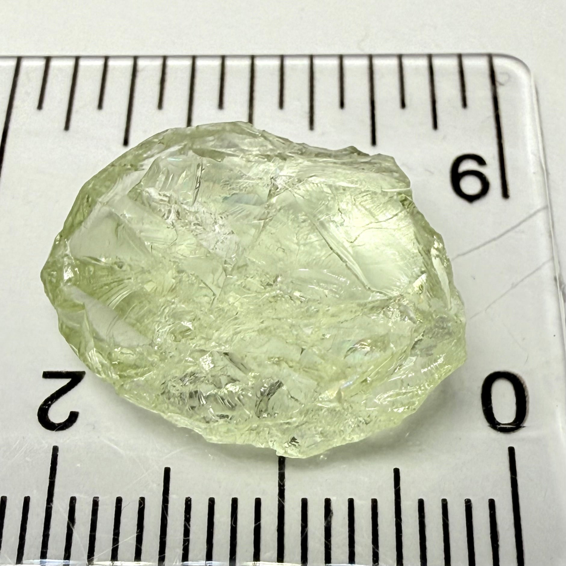 Aquamarine, 13.28ct, Loliondo, Tanzania, Untreated Unheated, too flat to facet but set as it in jewellery