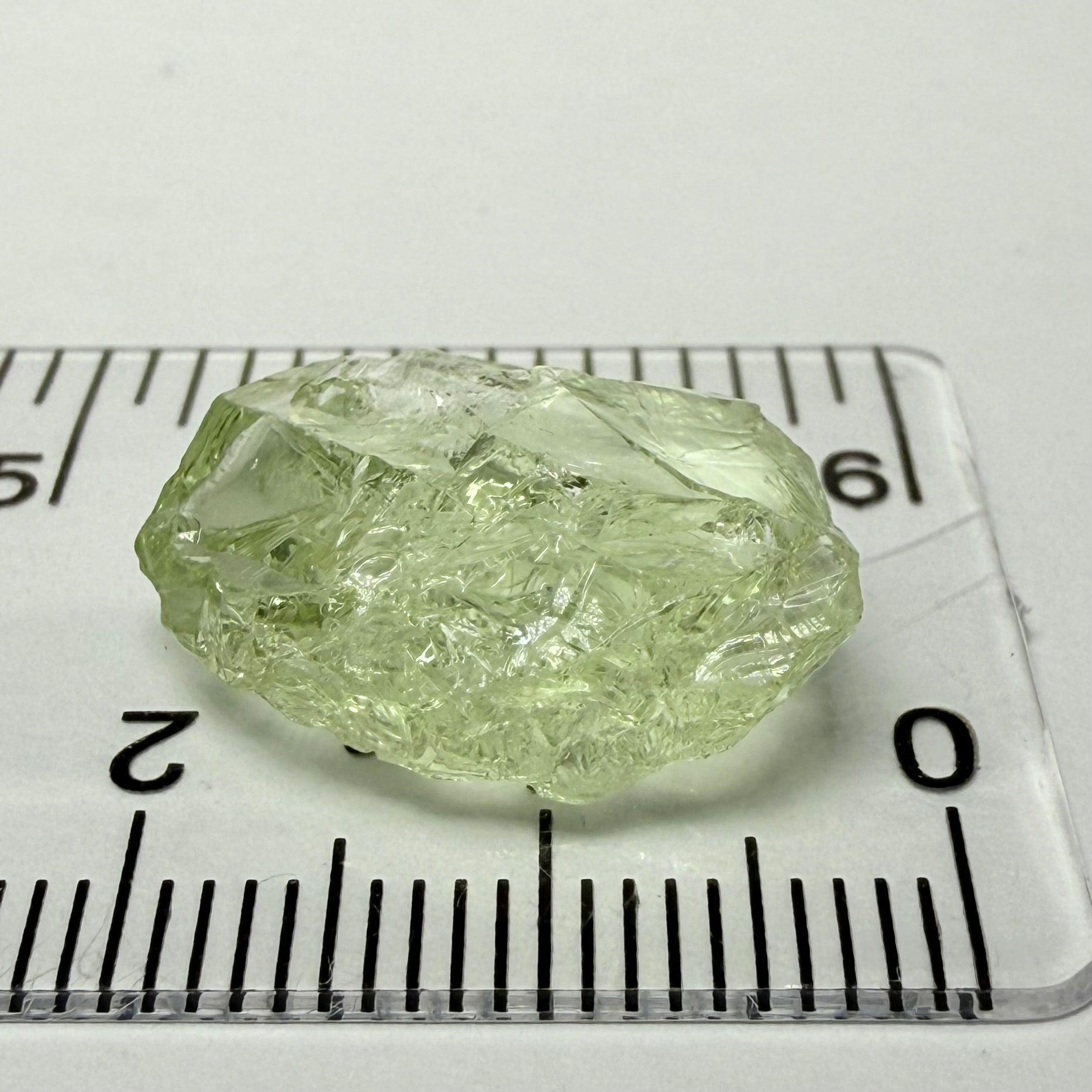 Aquamarine, 13.28ct, Loliondo, Tanzania, Untreated Unheated, too flat to facet but set as it in jewellery