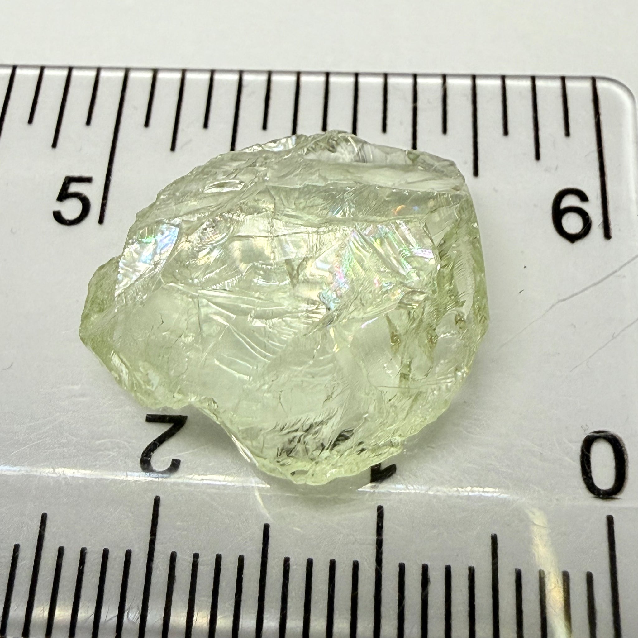 Aquamarine, 13.28ct, Loliondo, Tanzania, Untreated Unheated, too flat to facet but set as it in jewellery