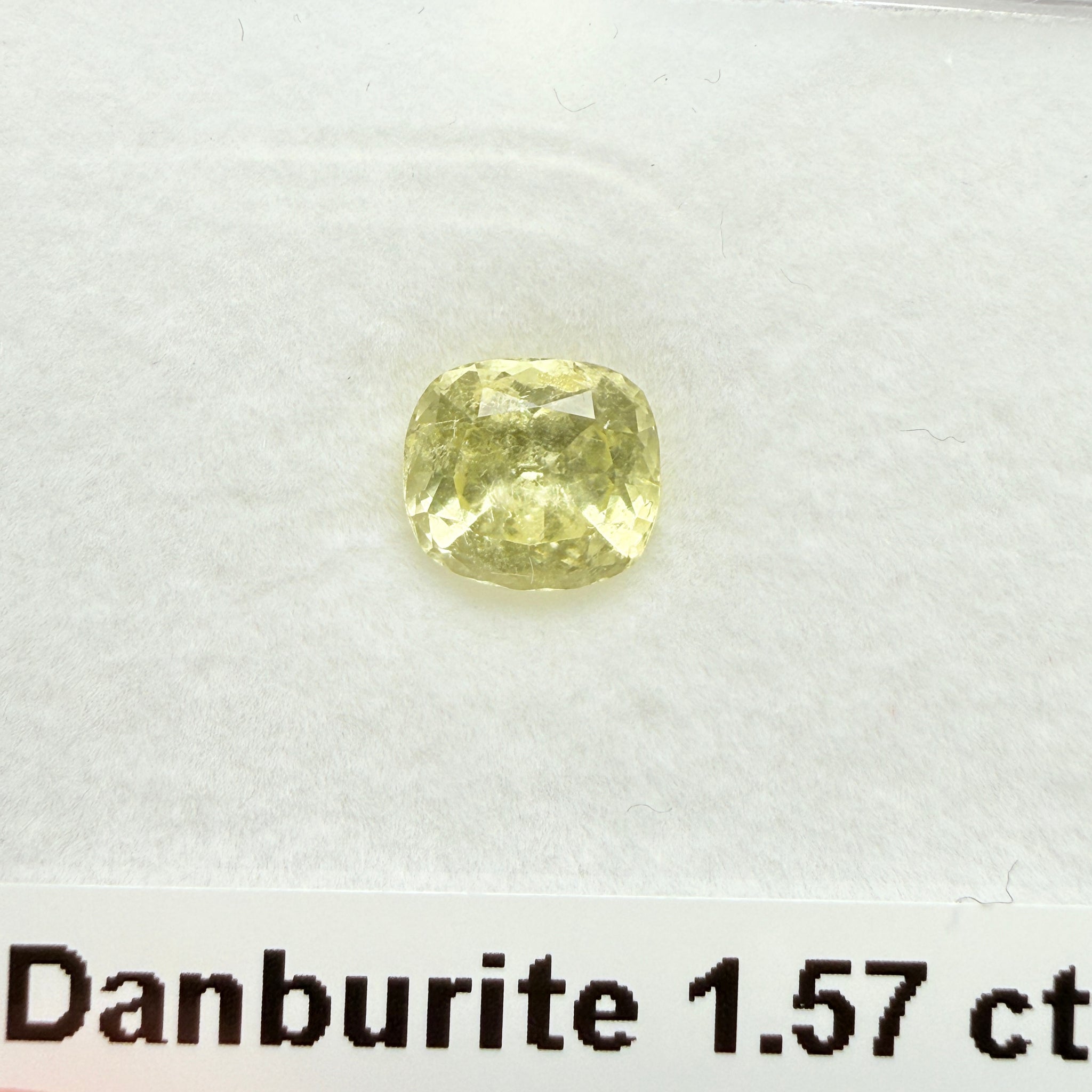 Danburite, 1.57ct, Tanzania, Untreated Unheated
