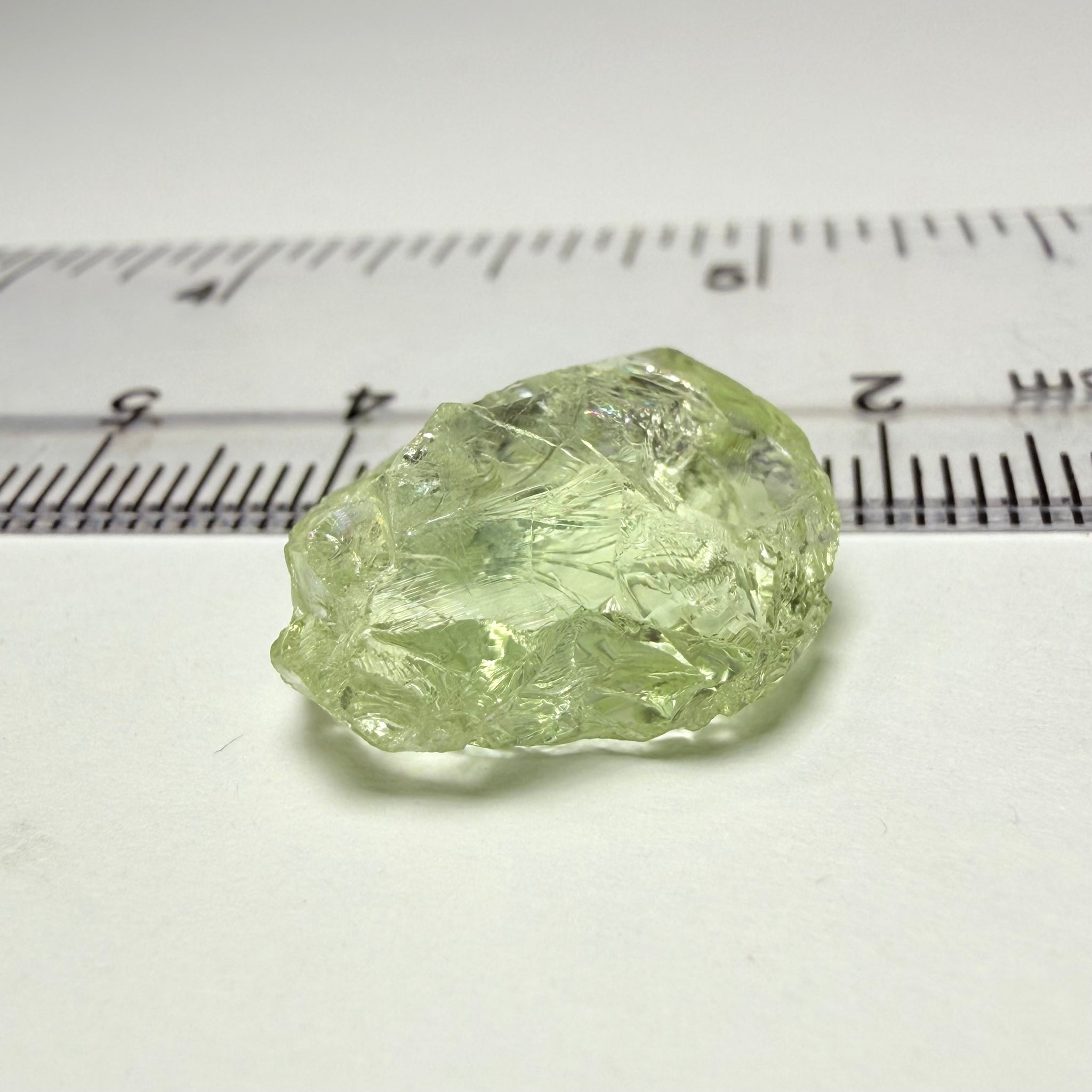 Aquamarine, 13.28ct, Loliondo, Tanzania, Untreated Unheated, too flat to facet but set as it in jewellery