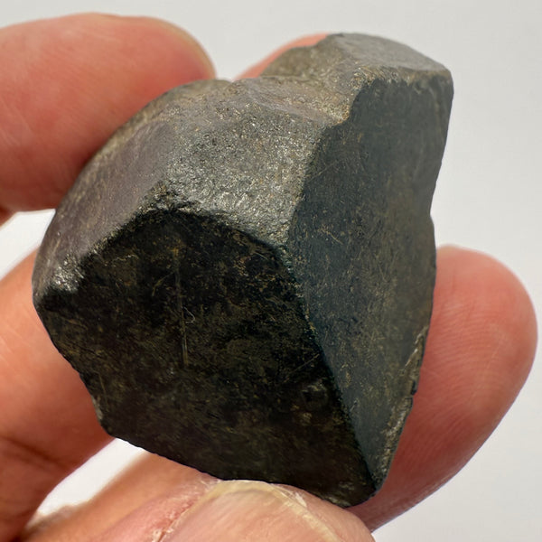 Alabandite Crystal, Merelani, same mining pit as Tanzanite, comes out with Tanzanite, Tanzania, Untreated Unheated. 41.8gm 34.8 x 30 x 34.5mm