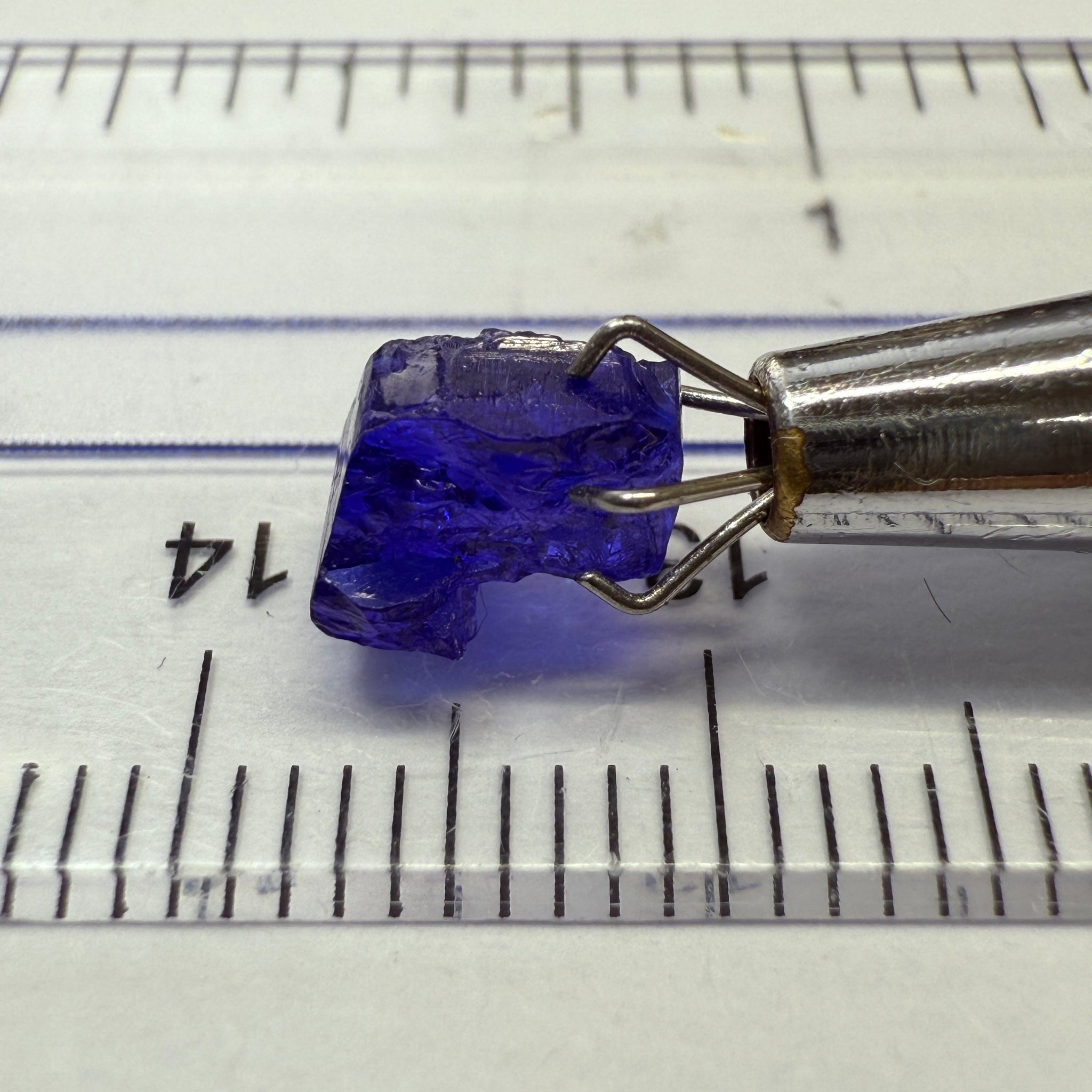 Tanzanite Crystal, 1.35ct, Tanzania, Gently Heated