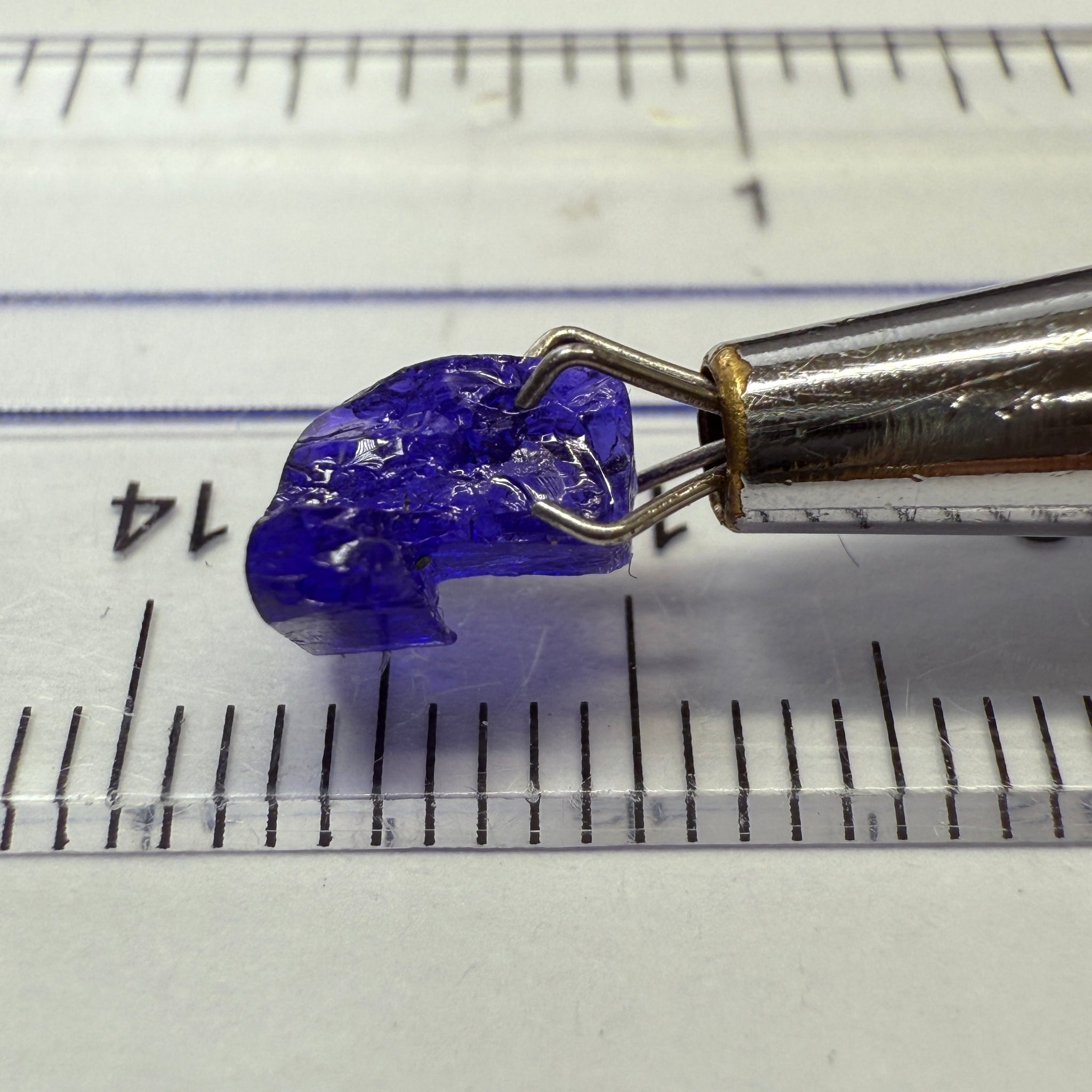 Tanzanite Crystal, 1.35ct, Tanzania, Gently Heated