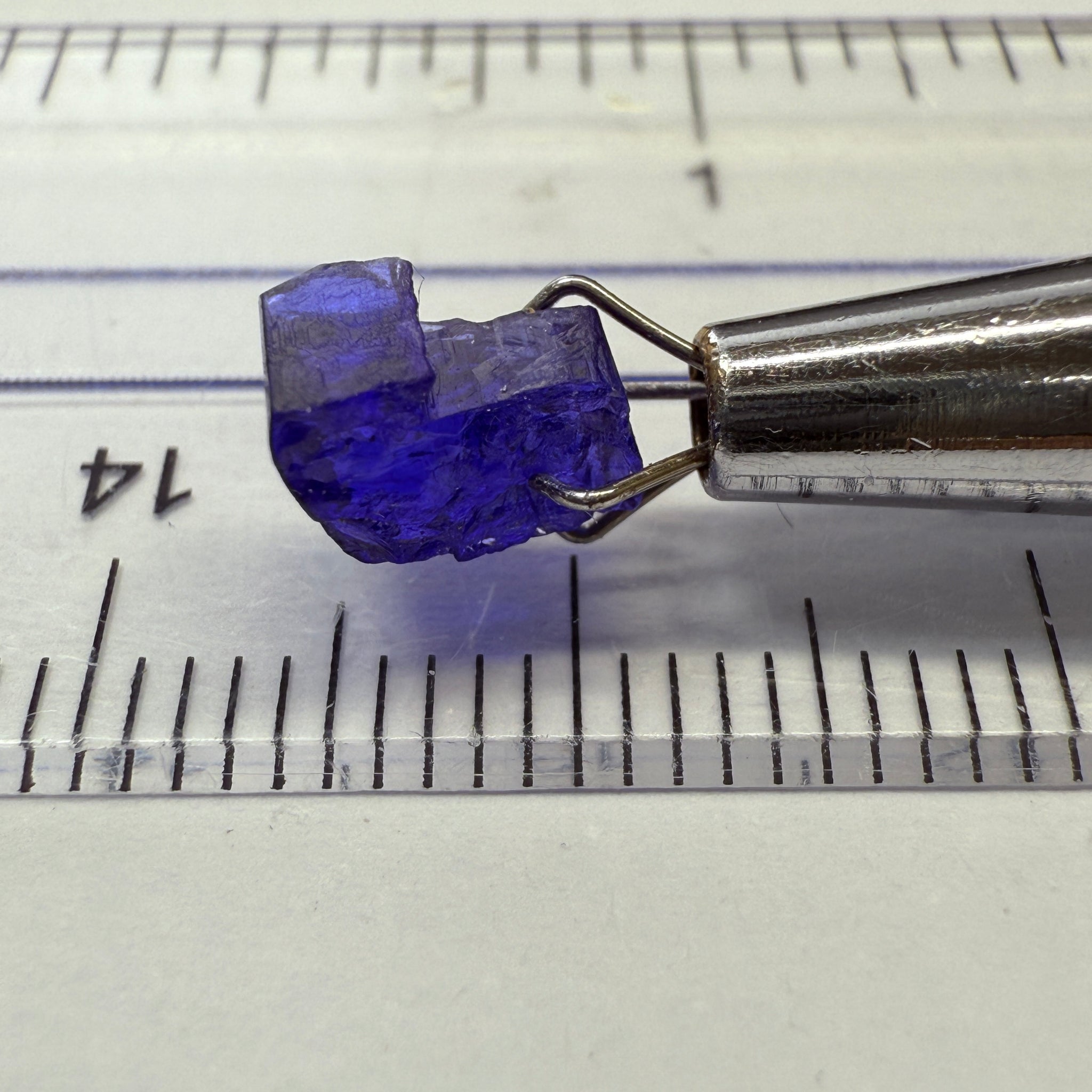 Tanzanite Crystal, 1.35ct, Tanzania, Gently Heated