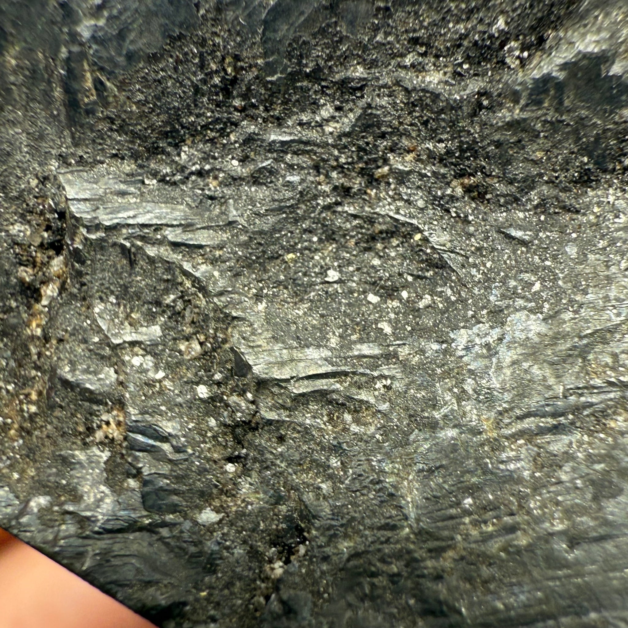 Alabandite Crystal, Merelani, same mining pit as Tanzanite, comes out with Tanzanite, Tanzania, Untreated Unheated. 64.9gm 38.2 x 37.5 x 39.7mm