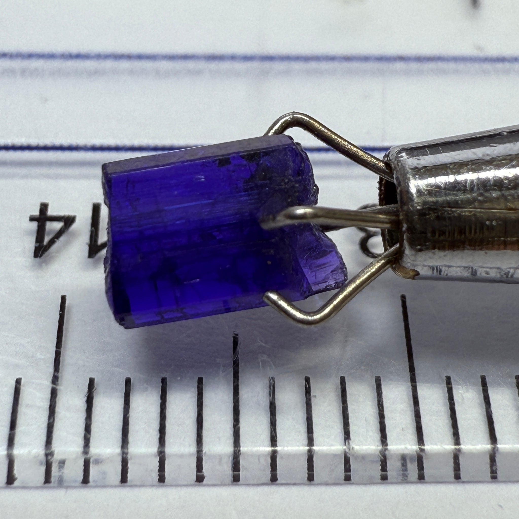 Tanzanite Crystal, 0.96ct, Tanzania, Gently Heated