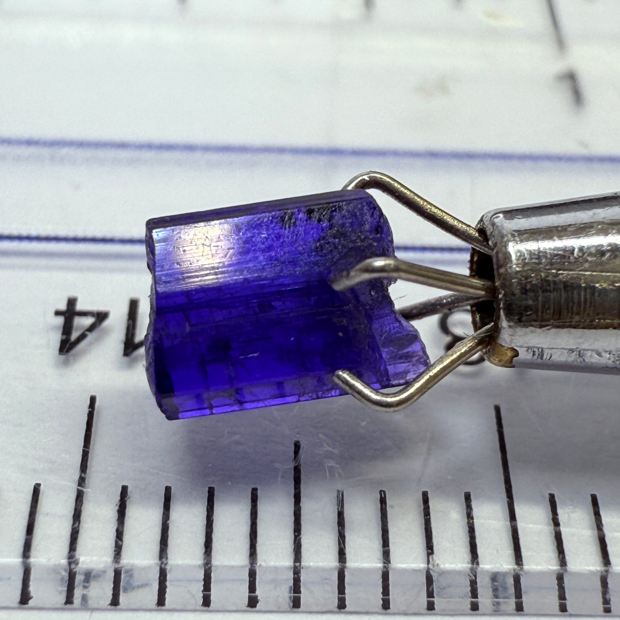 Tanzanite Crystal, 0.96ct, Tanzania, Gently Heated