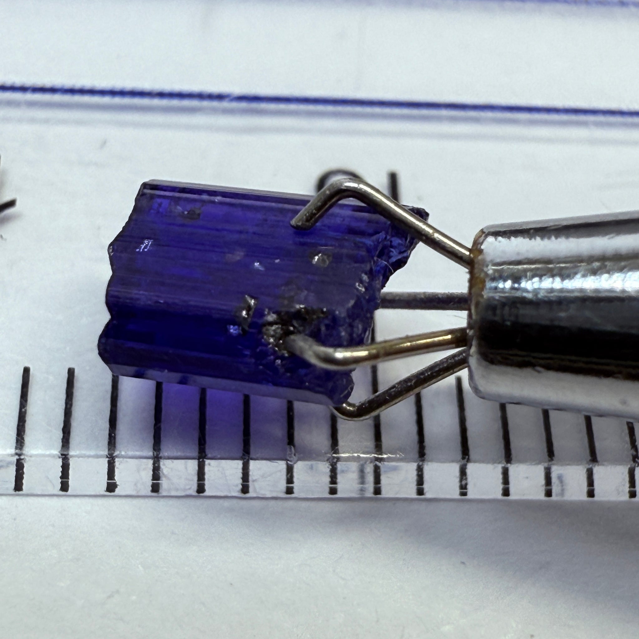 Tanzanite Crystal, 0.96ct, Tanzania, Gently Heated