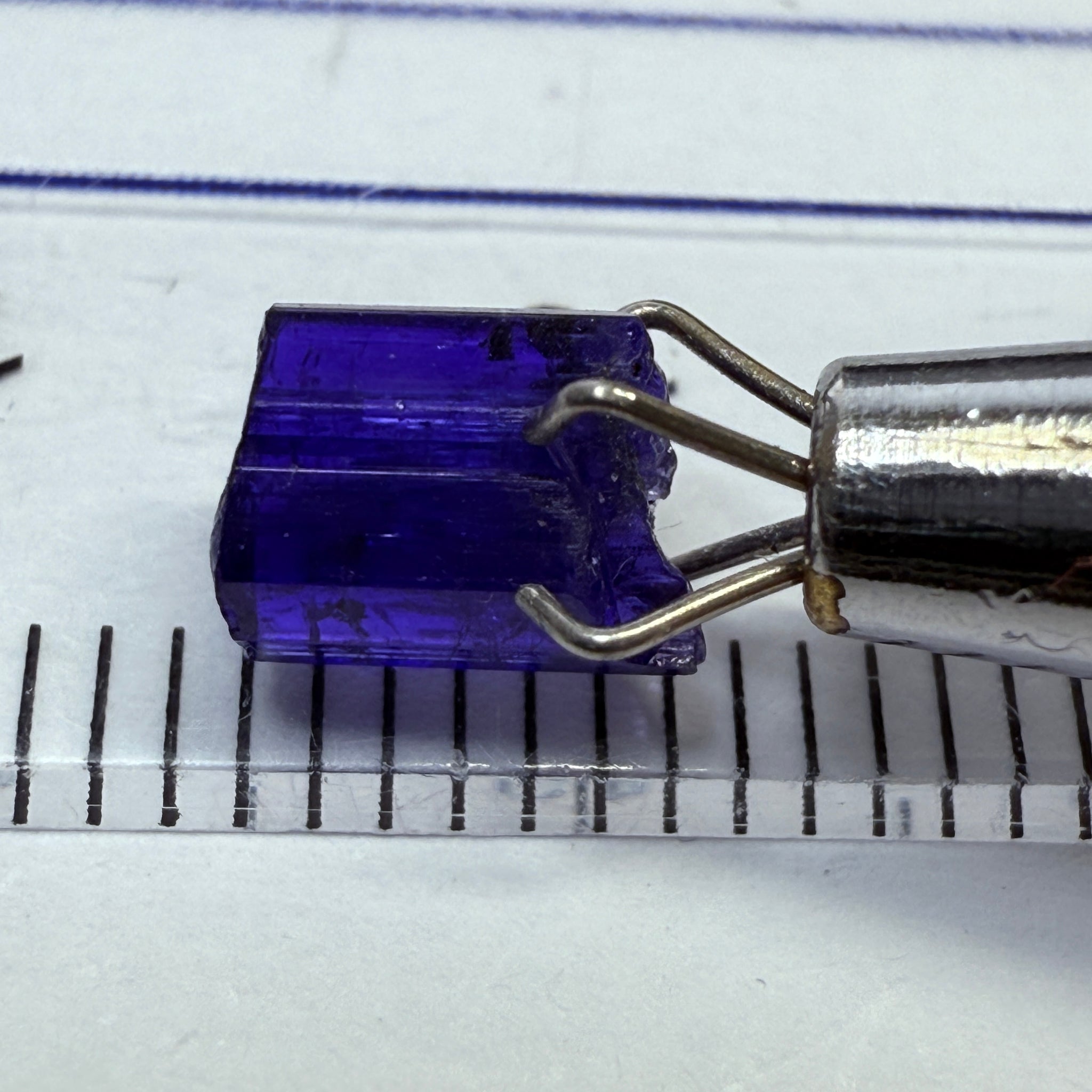 Tanzanite Crystal, 0.96ct, Tanzania, Gently Heated