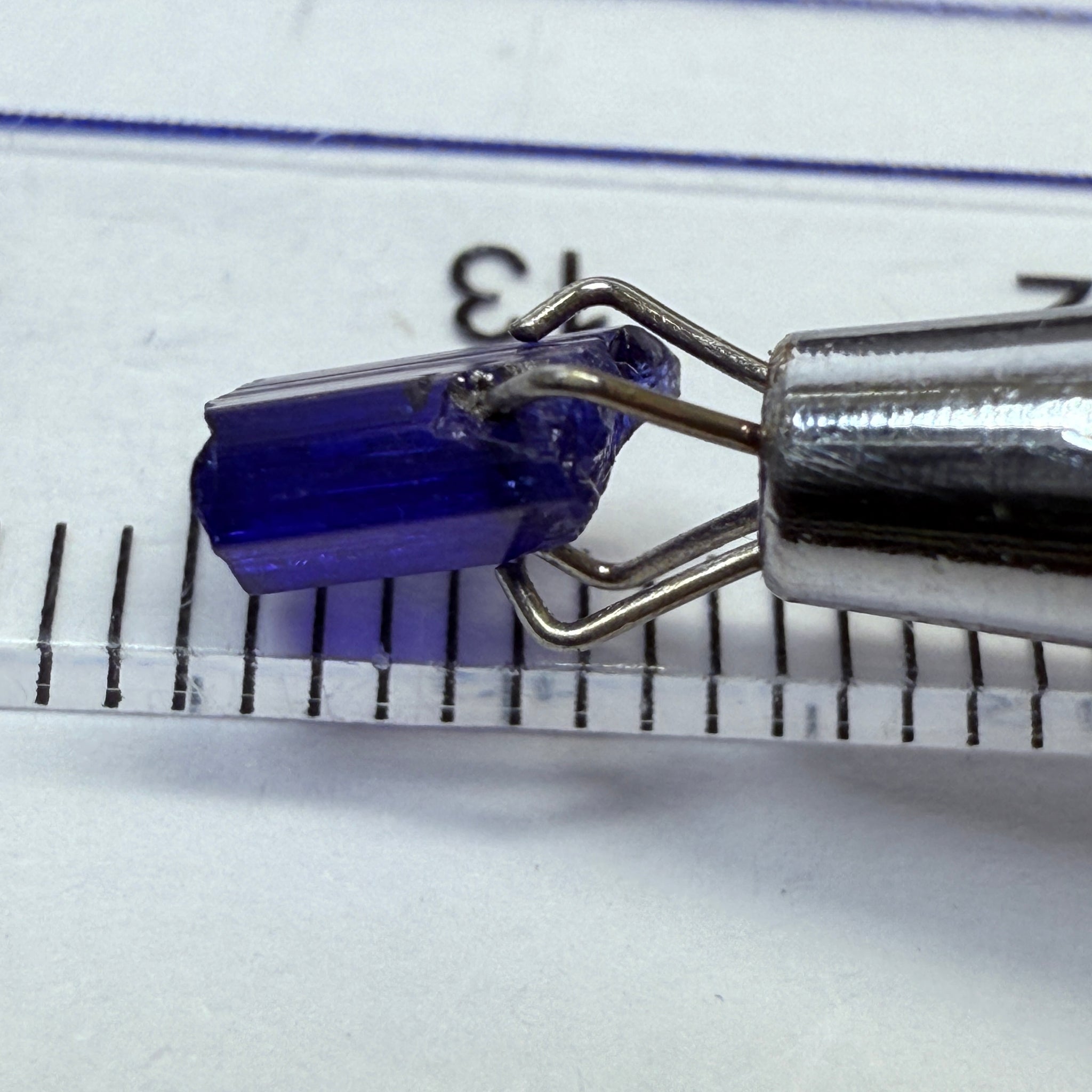 Tanzanite Crystal, 0.96ct, Tanzania, Gently Heated