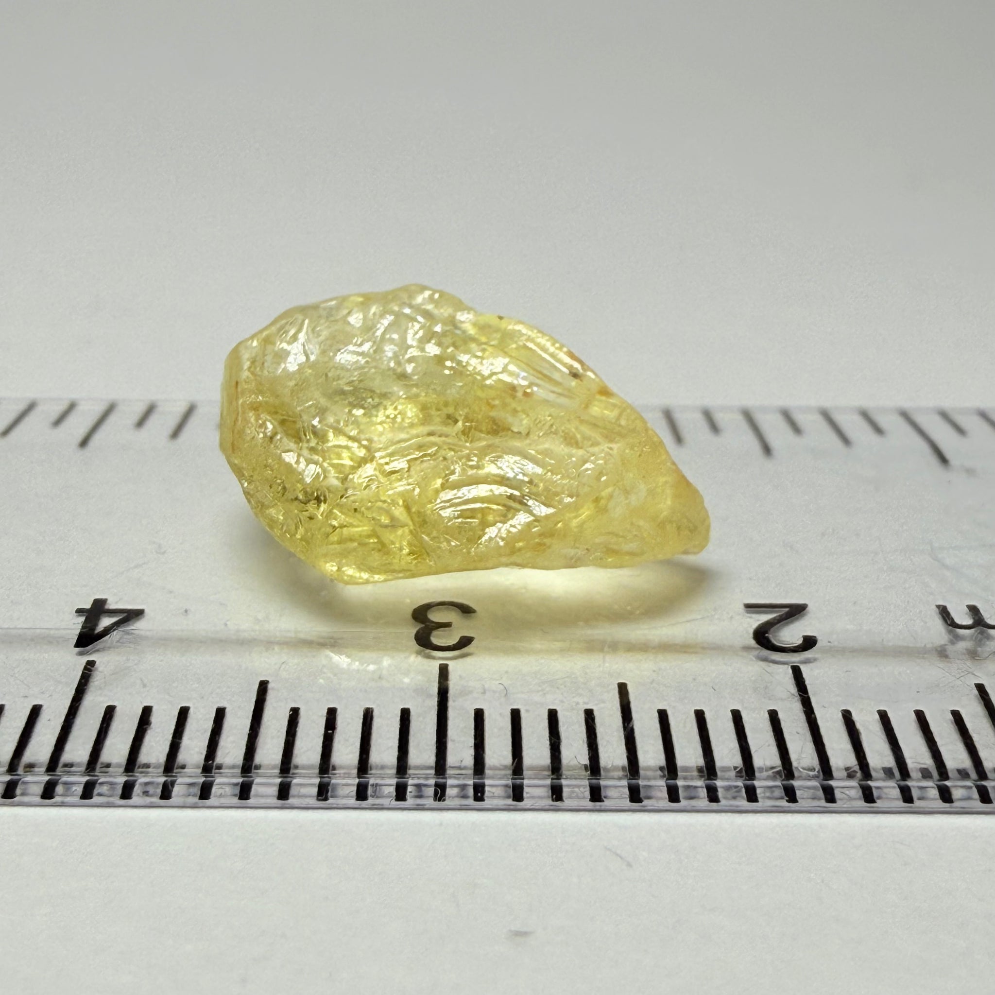 Danburite, 8.28ct, Tanzania, Untreated Unheated, fine needles inside, slightly flattish shape