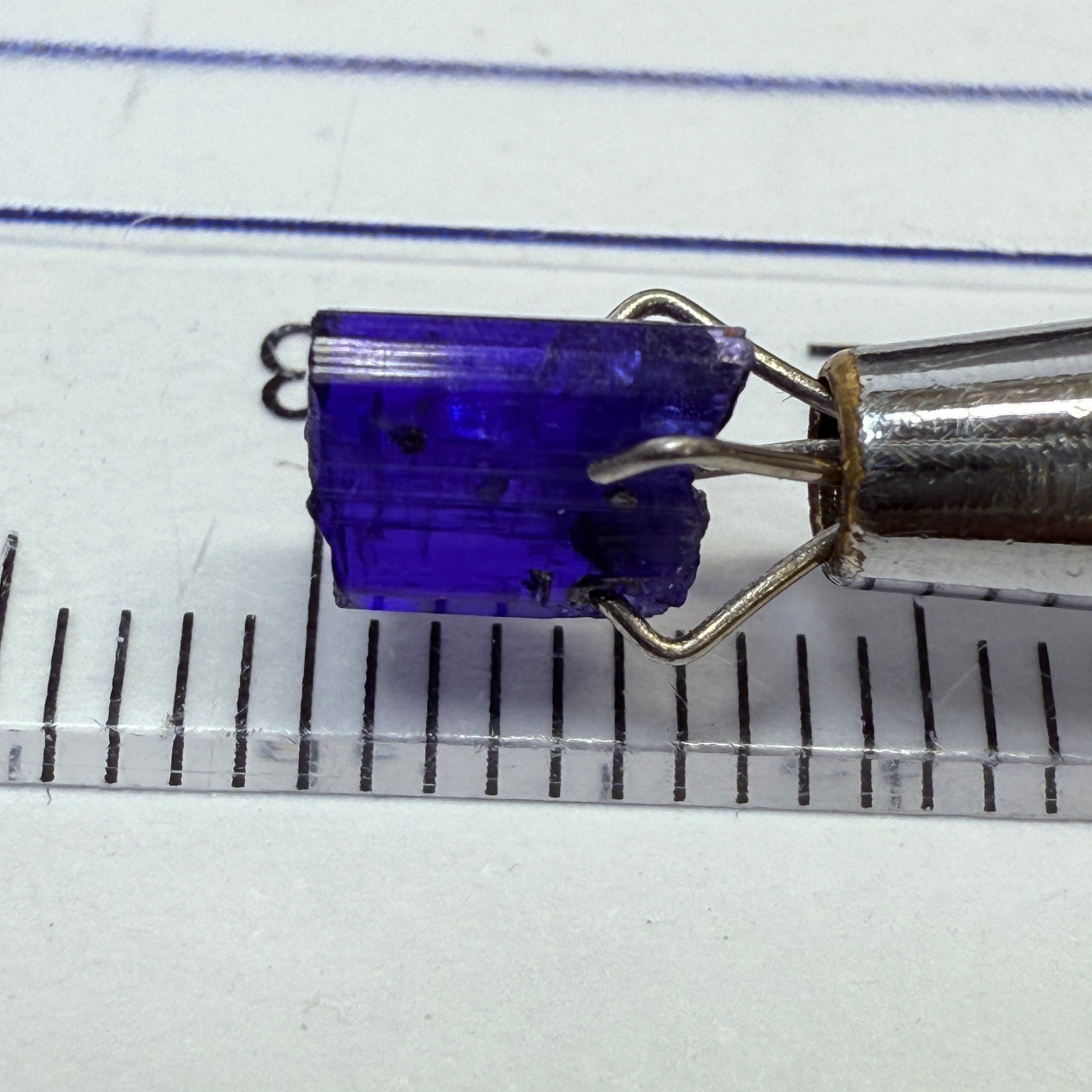 Tanzanite Crystal, 0.96ct, Tanzania, Gently Heated