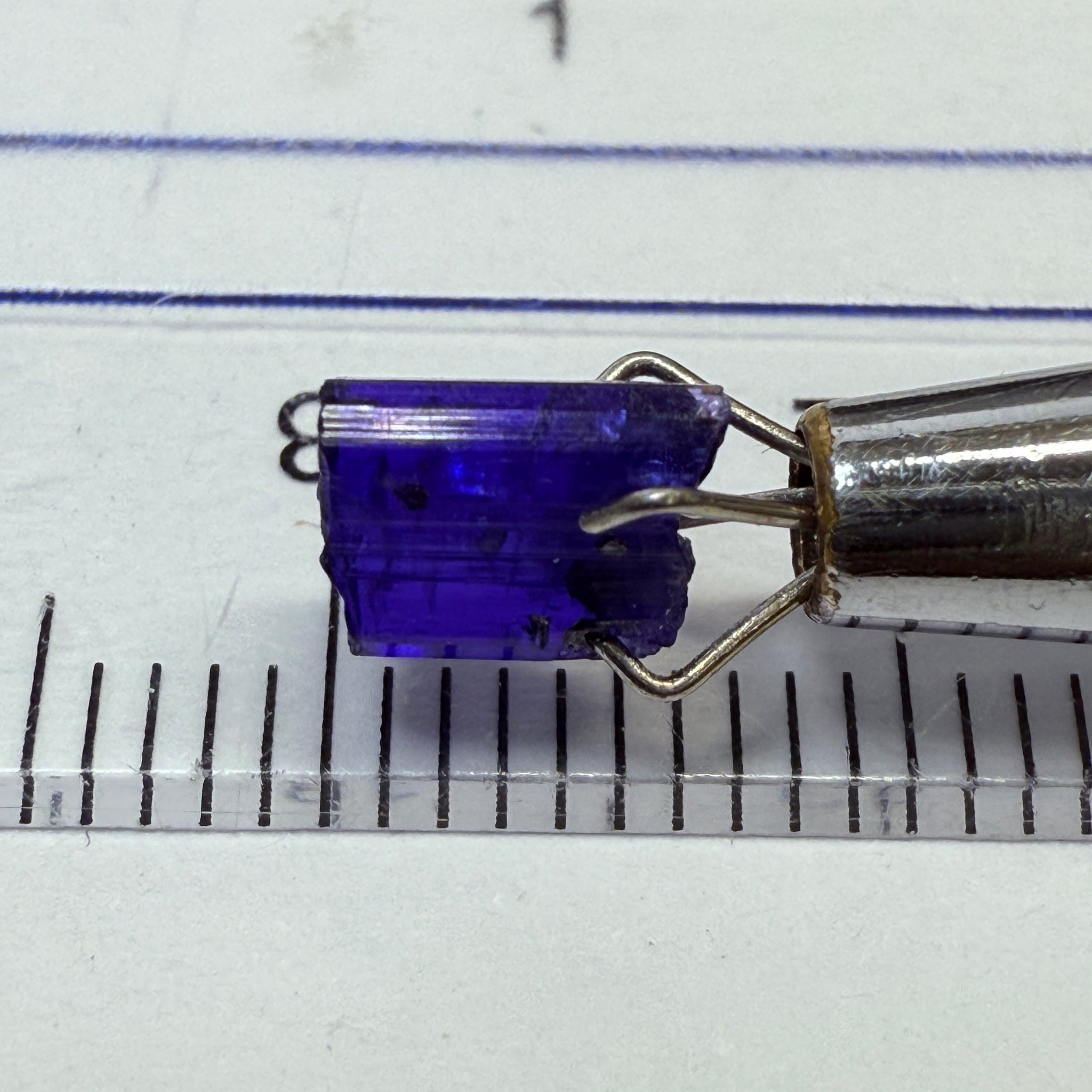 Tanzanite Crystal, 0.96ct, Tanzania, Gently Heated
