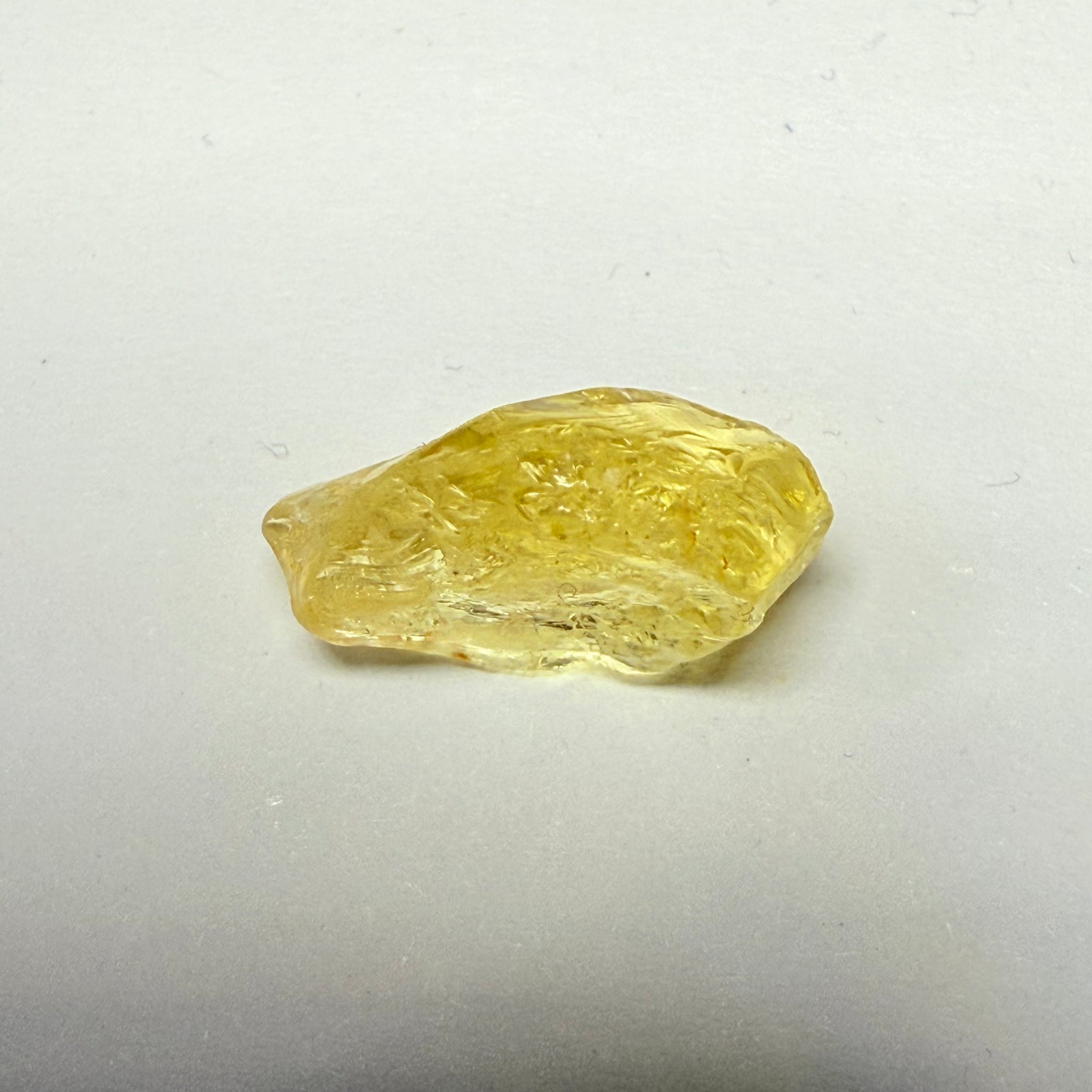 Danburite, 8.28ct, Tanzania, Untreated Unheated, fine needles inside, slightly flattish shape