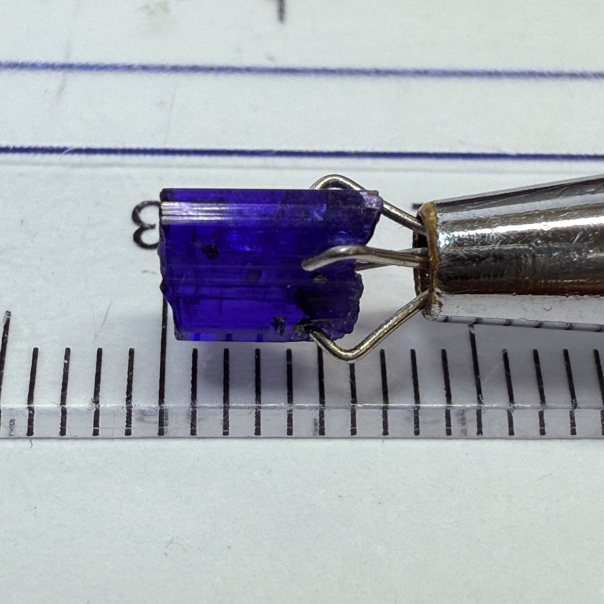 Tanzanite Crystal, 0.96ct, Tanzania, Gently Heated