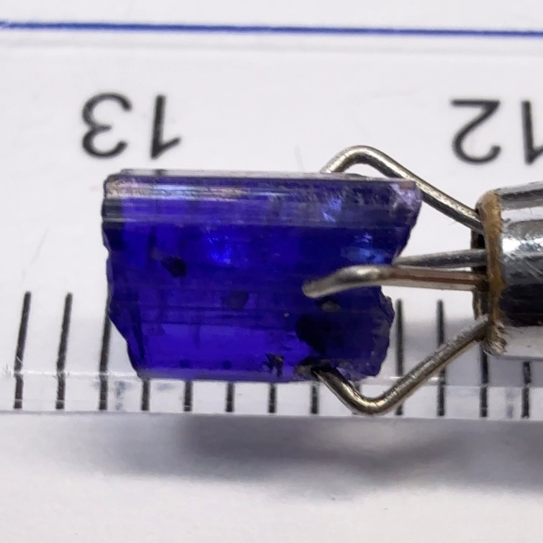 Tanzanite Crystal, 0.96ct, Tanzania, Gently Heated