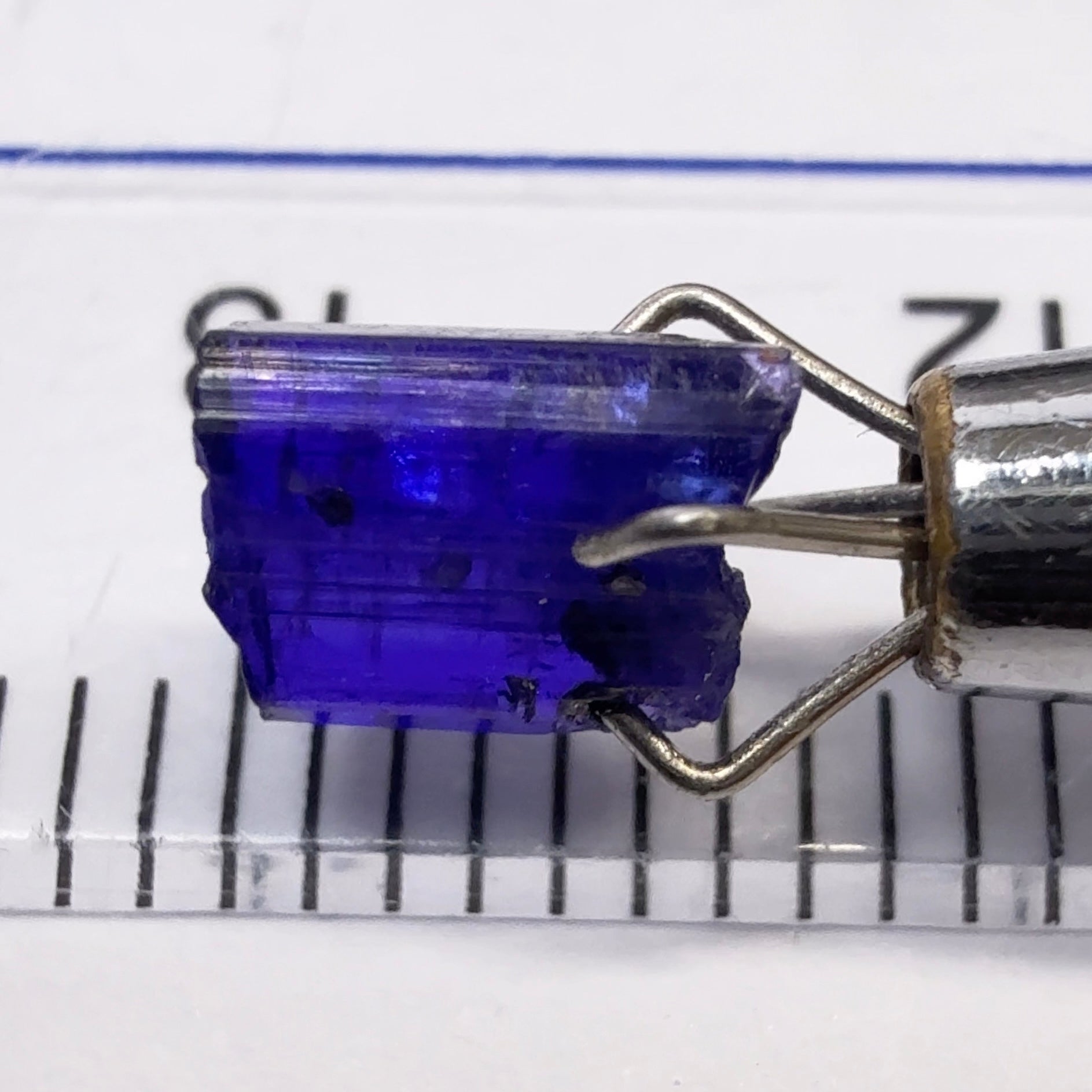 Tanzanite Crystal, 0.96ct, Tanzania, Gently Heated