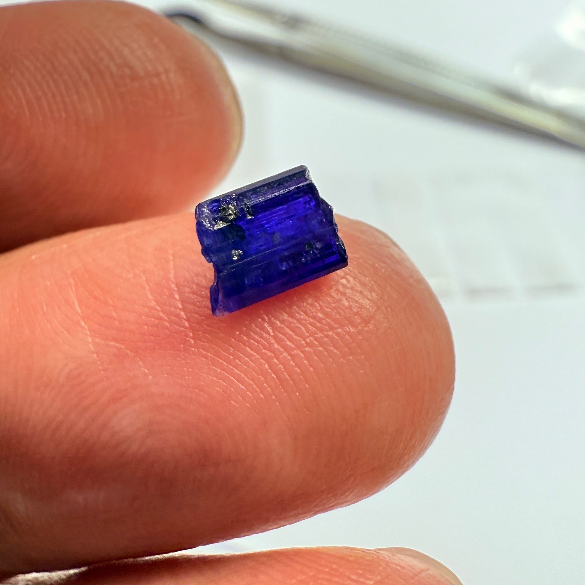 Tanzanite Crystal, 0.96ct, Tanzania, Gently Heated