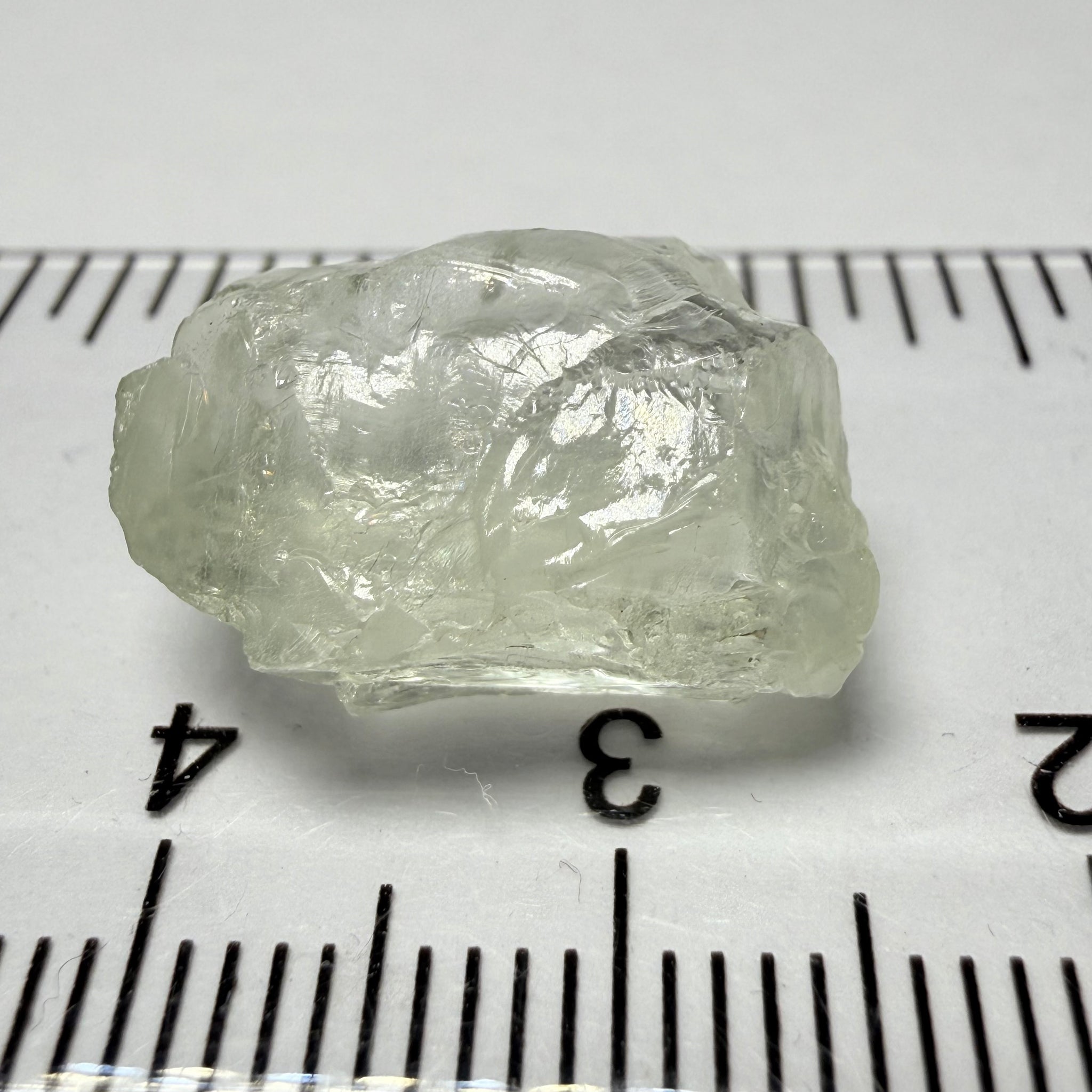 Colourless Beryl, 11.65ct, Loliondo, Tanzania, Untreated Unheated, slightly milky, flattish shape, vs