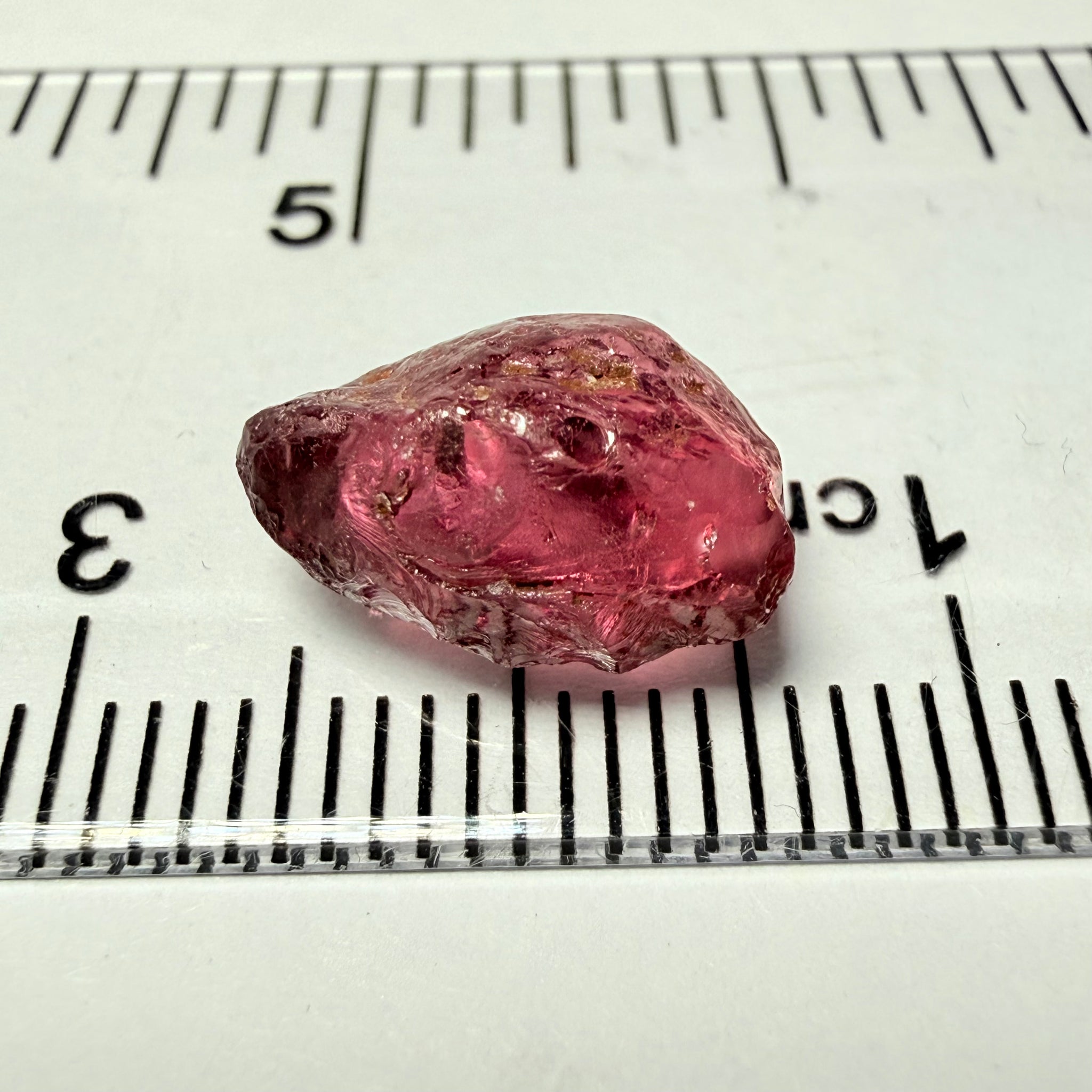 Lindi Garnet, 5.47ct, Lindi, Tanzania, Untreated Unheated, vs and slightly flat, see pics