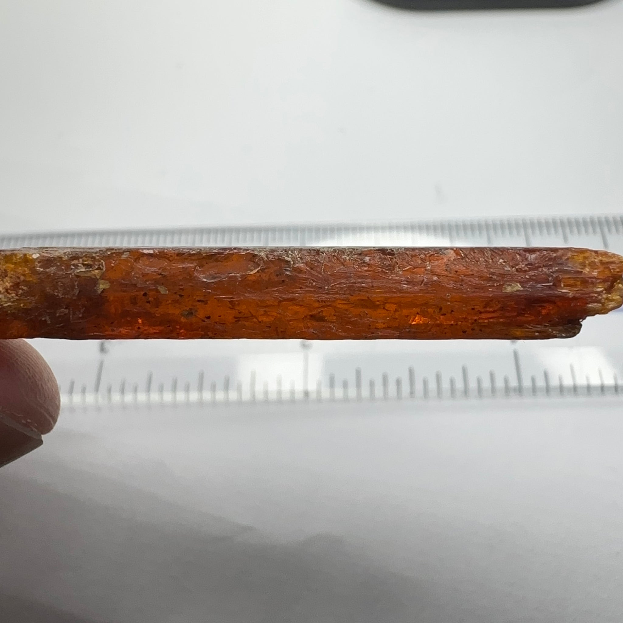 Orange Kyanite Crystal, 40.52ct, Tanzania, Untreated Unheated