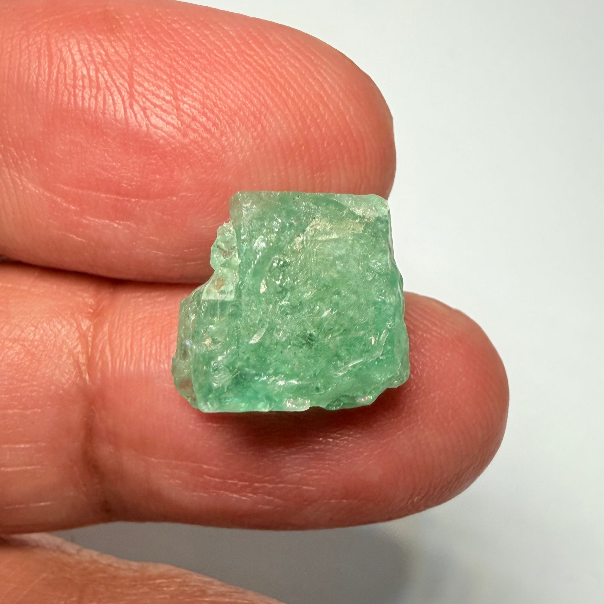 Emerald Crystal, 8.03ct, Manyara, Tanzania, Untreated Unheated, no oil