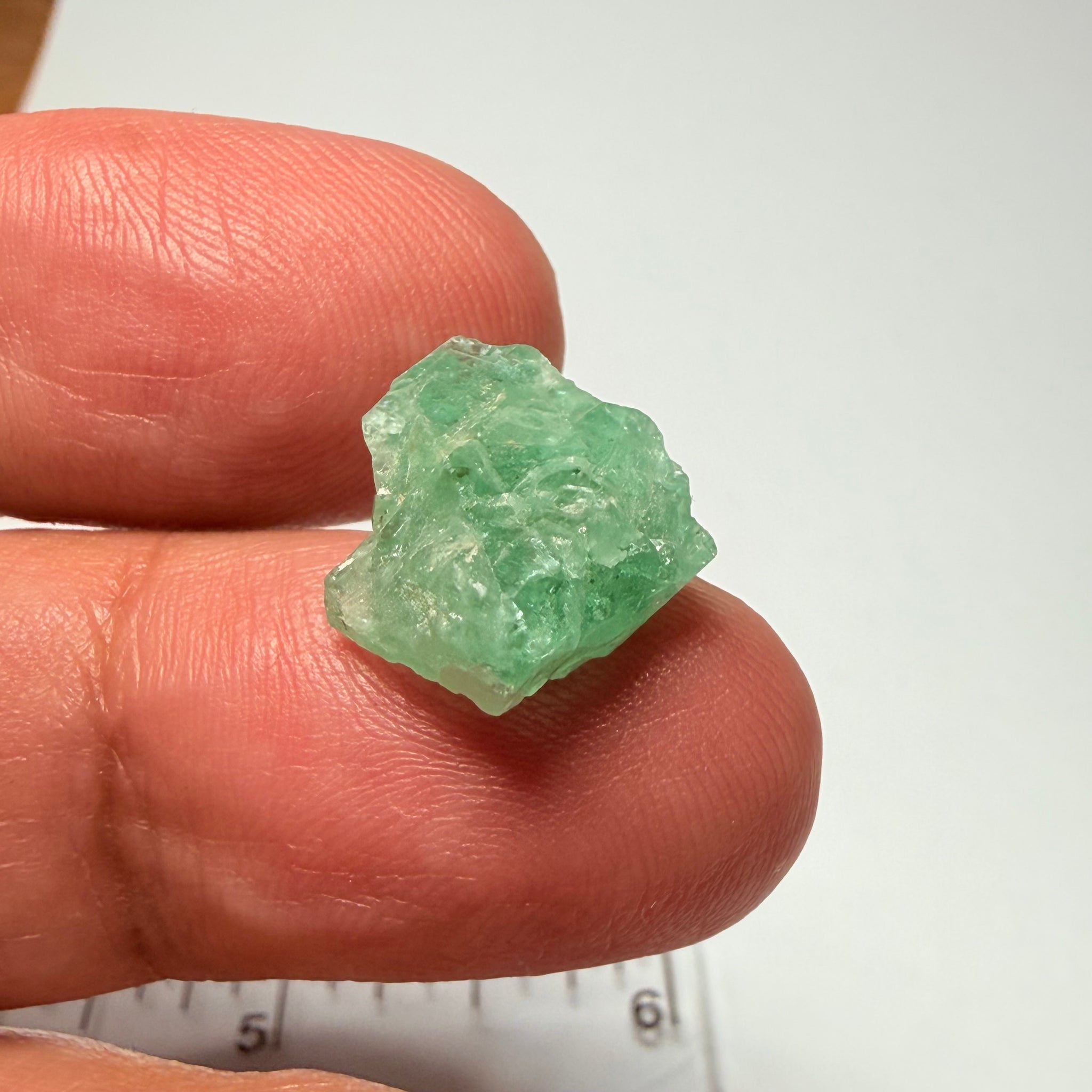 Emerald Crystal, 8.03ct, Manyara, Tanzania, Untreated Unheated, no oil