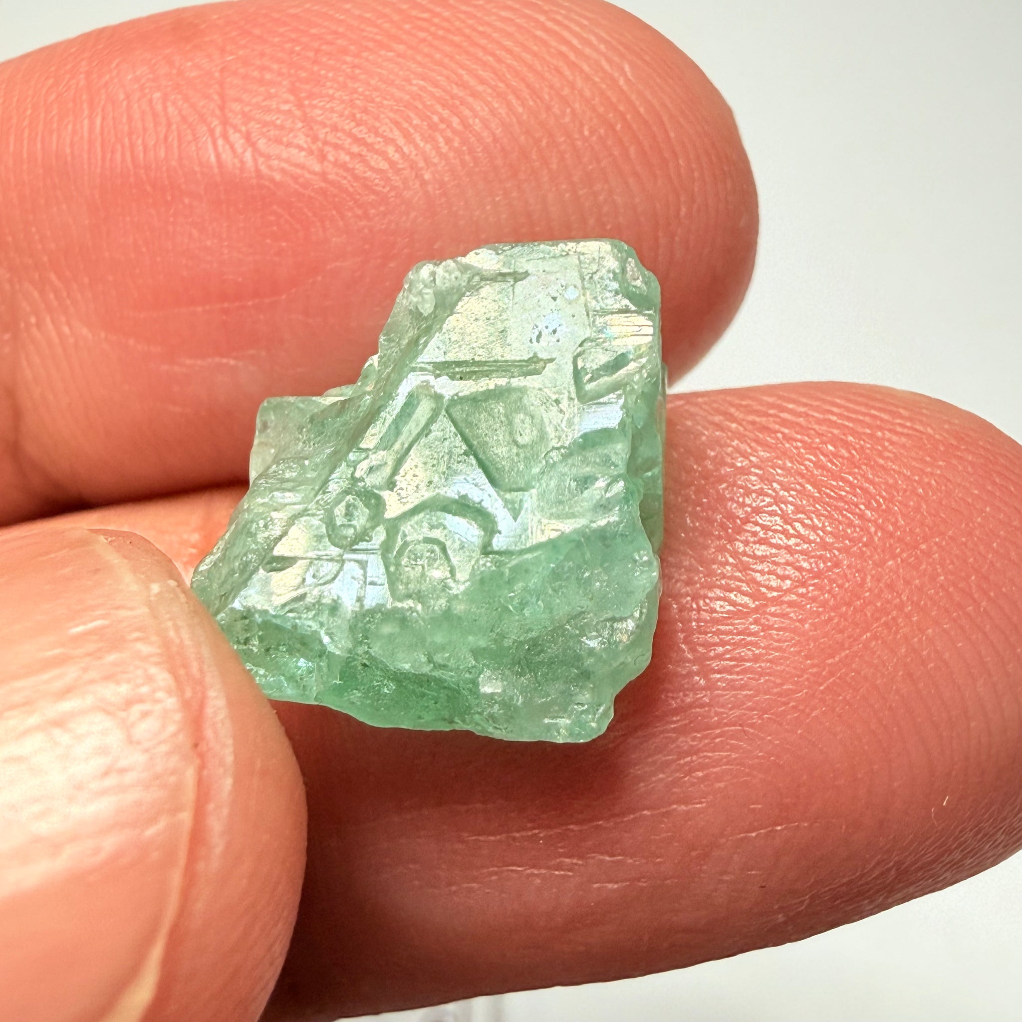 Emerald Crystal, 8.03ct, Manyara, Tanzania, Untreated Unheated, no oil
