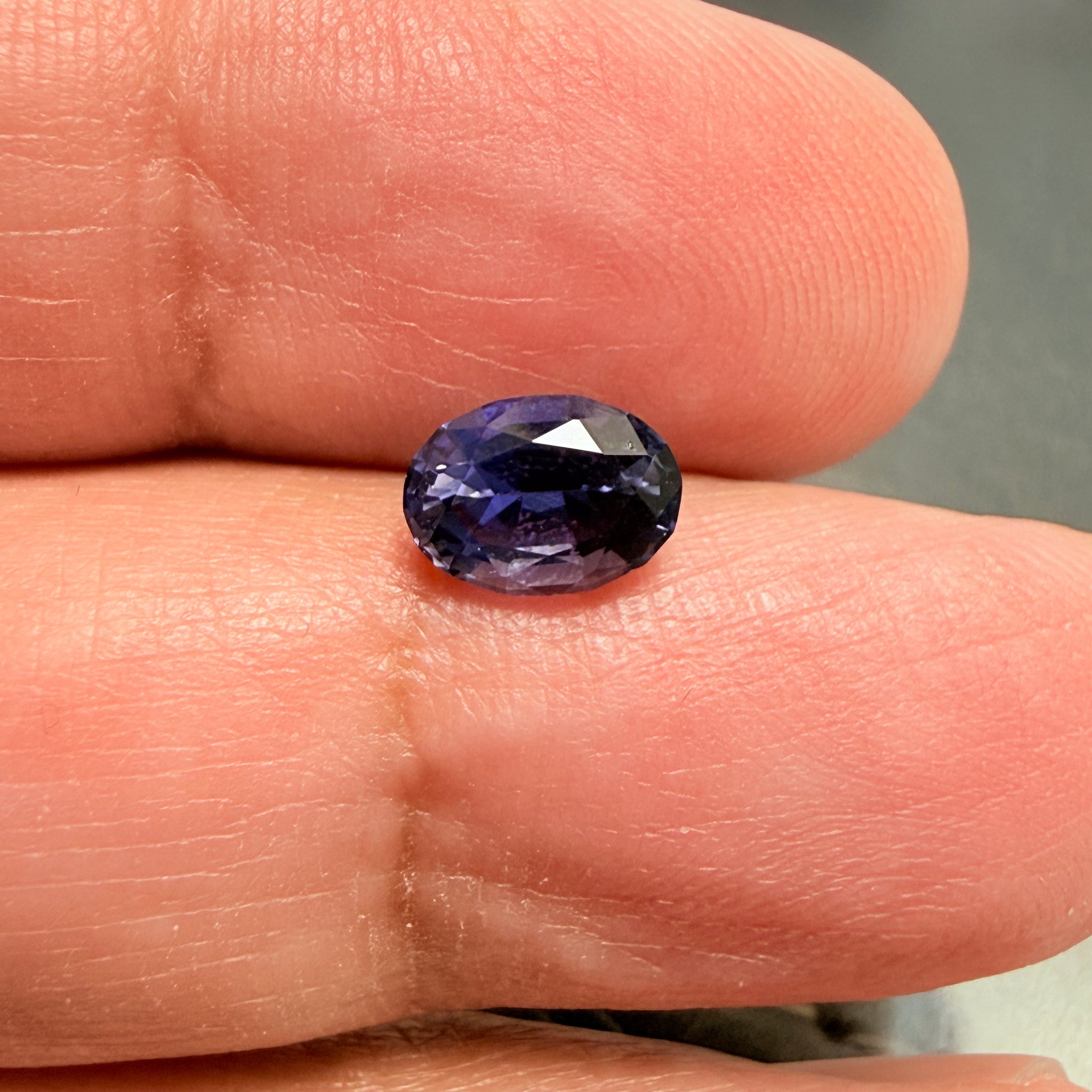 Iolite, 1.01ct, Tanzania, Untreated Unheated