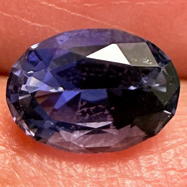Iolite, 1.01ct, Tanzania, Untreated Unheated