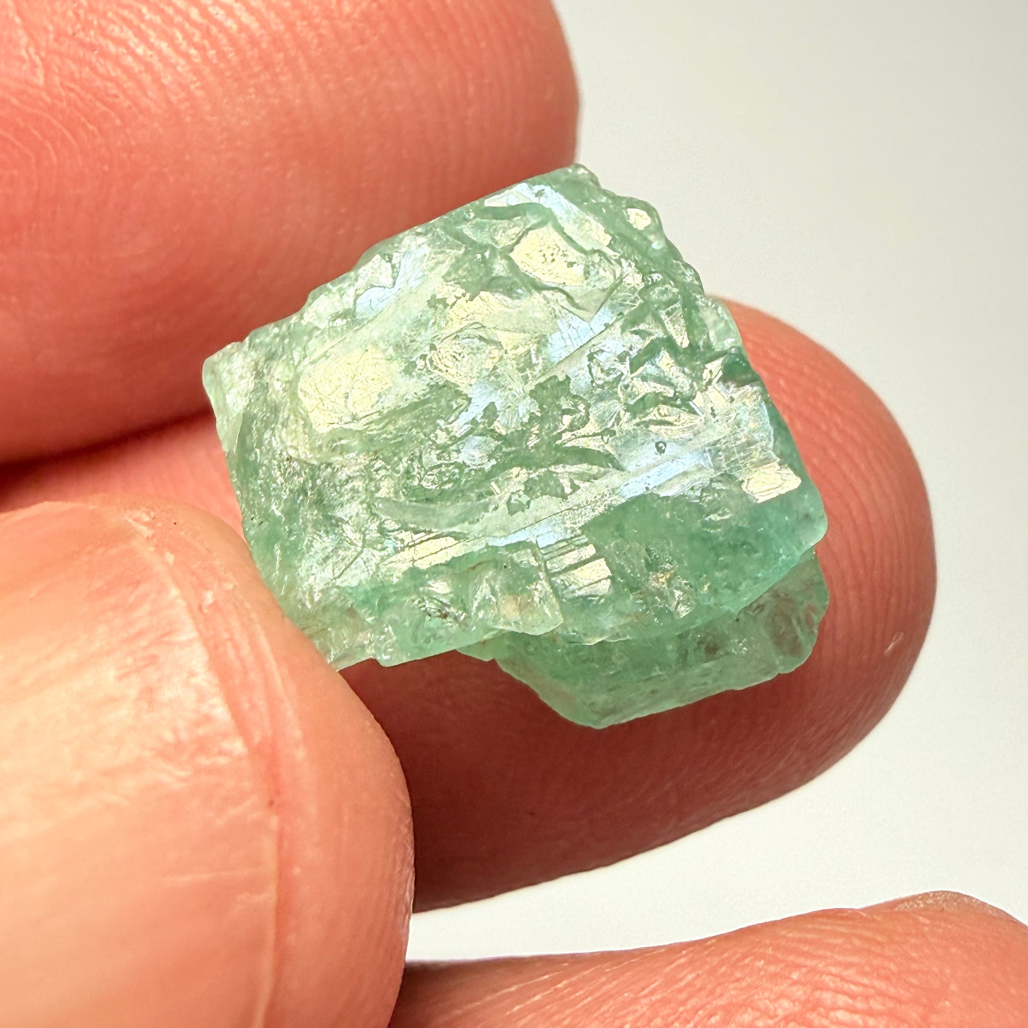 Emerald Crystal, 8.03ct, Manyara, Tanzania, Untreated Unheated, no oil
