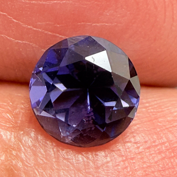 Iolite, 1.26ct, Tanzania, Untreated Unheated