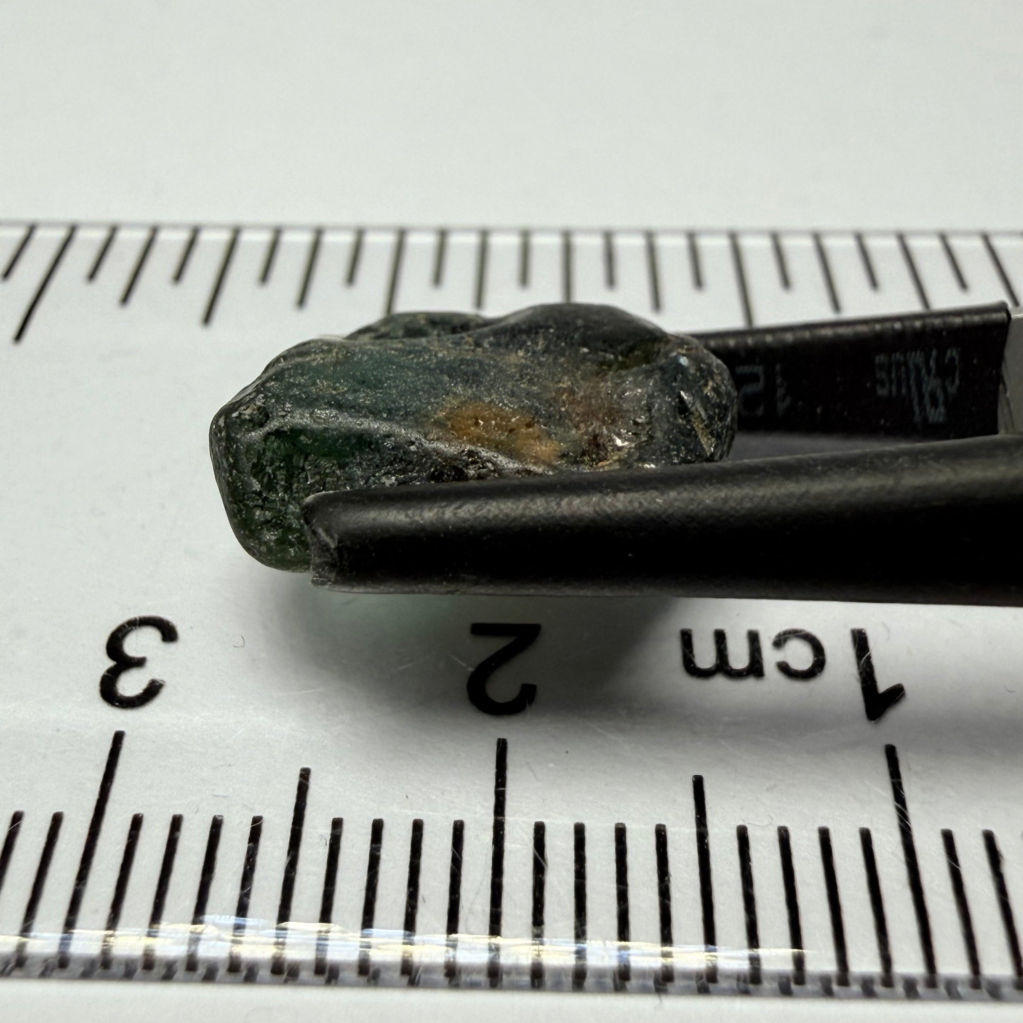 Umba Sapphire, 6.91ct, Umba Valley, Tanzania, Untreated Unheated. Slight inclusions at one end, rest vvs, flat shape and very dark