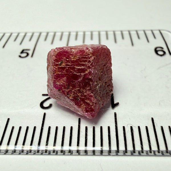 Ruby Crystal Specimen, 7.60ct, Tanzania, Untreated, Unheated