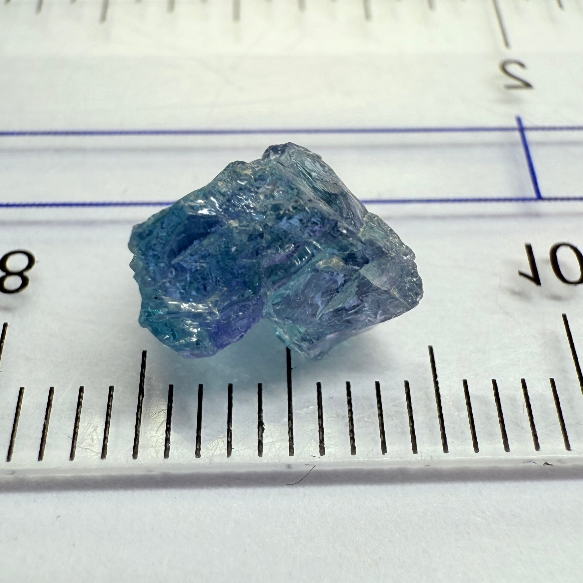 Chrome Kornerupine, 2.81ct, Tanzania, Unheated Untreated, two dividing cracks, and v. slight inclusions