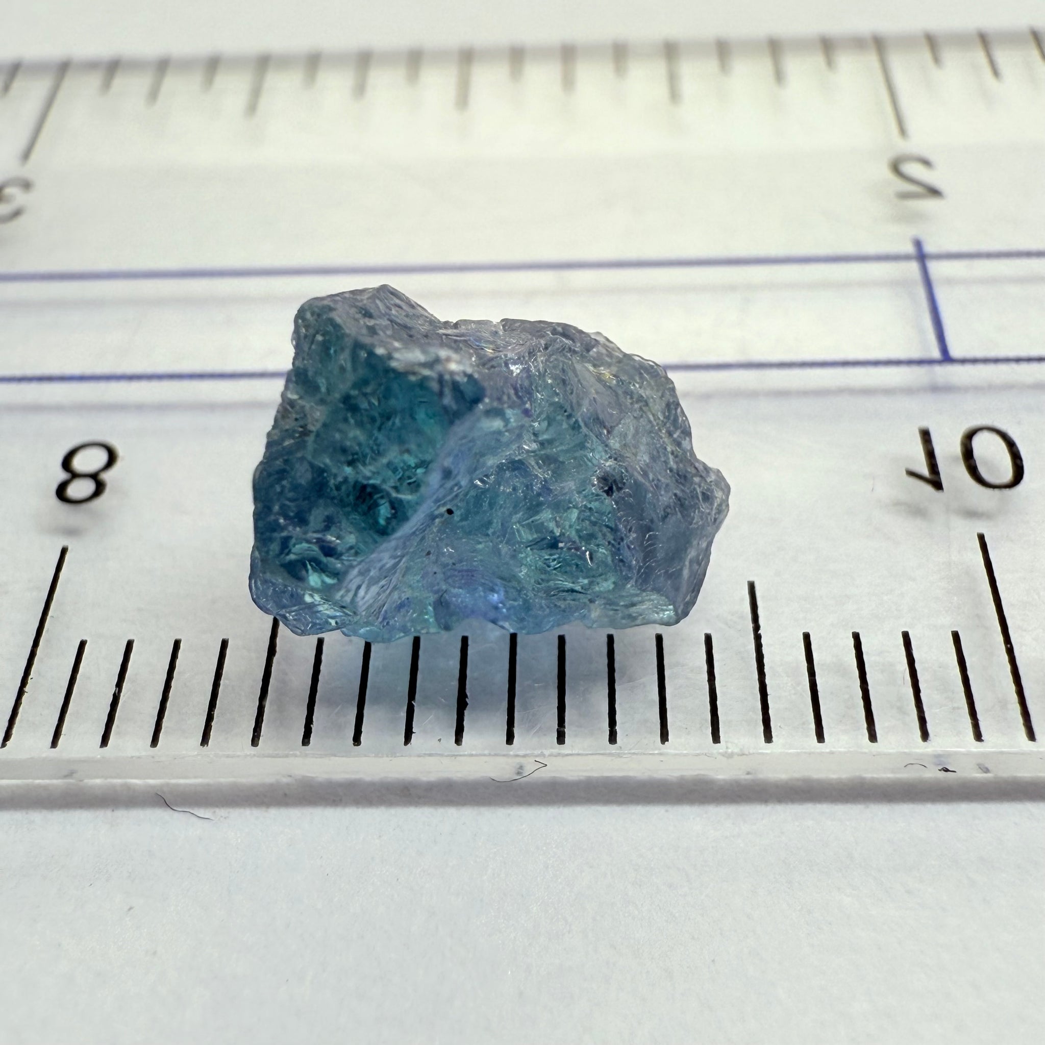 Chrome Kornerupine, 2.81ct, Tanzania, Unheated Untreated, two dividing cracks, and v. slight inclusions