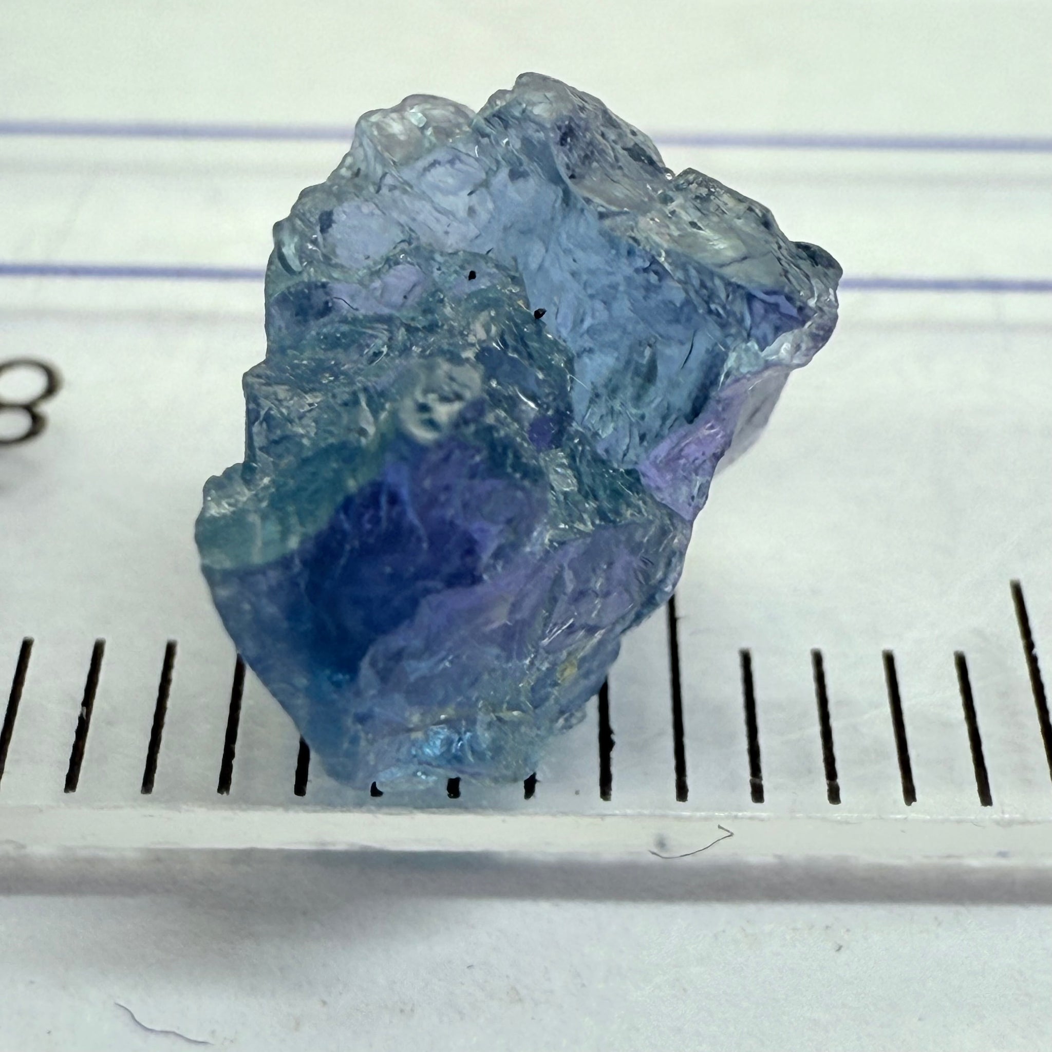 Chrome Kornerupine, 2.81ct, Tanzania, Unheated Untreated, two dividing cracks, and v. slight inclusions