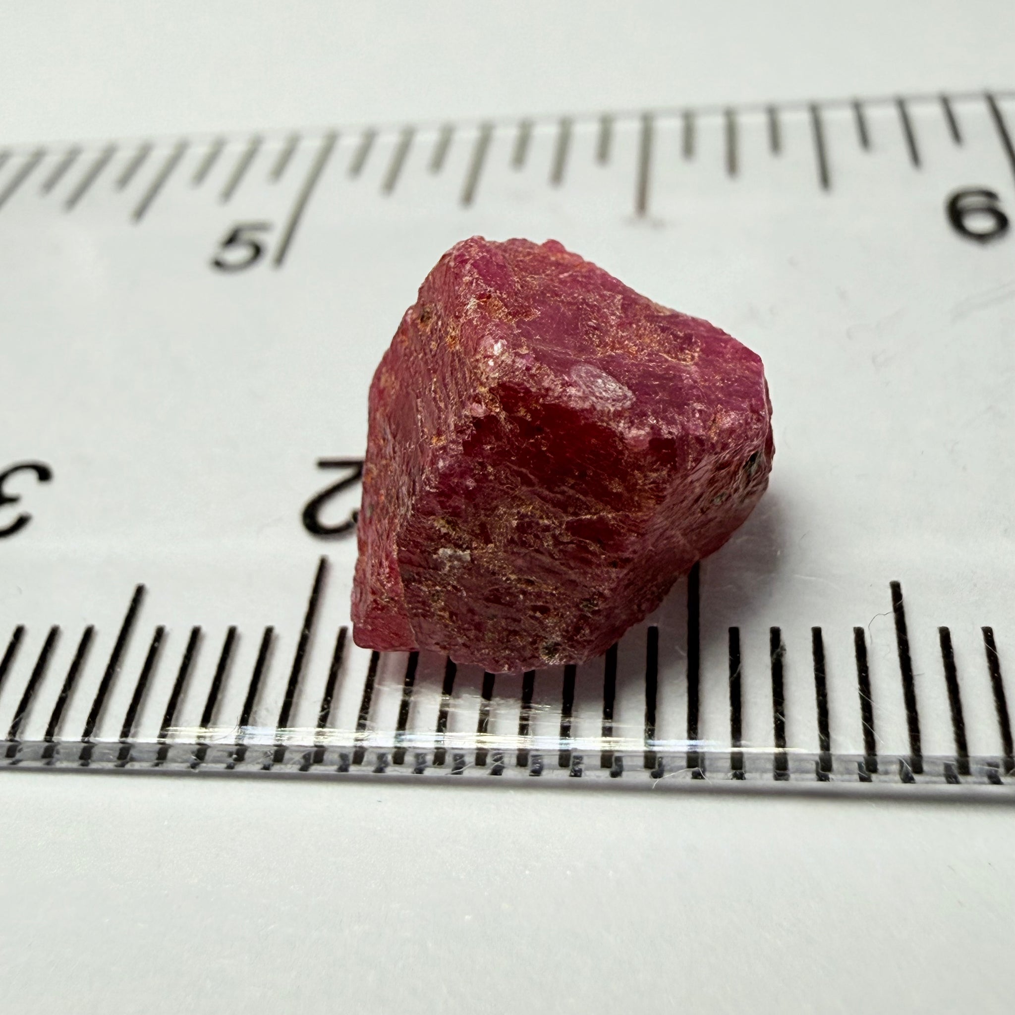 Ruby Crystal Specimen, 7.60ct, Tanzania, Untreated, Unheated
