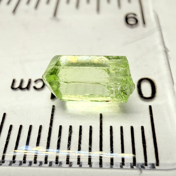 Diopside Crystal, 1.69ct Tanzania, Untreated Unheated, tiny stone