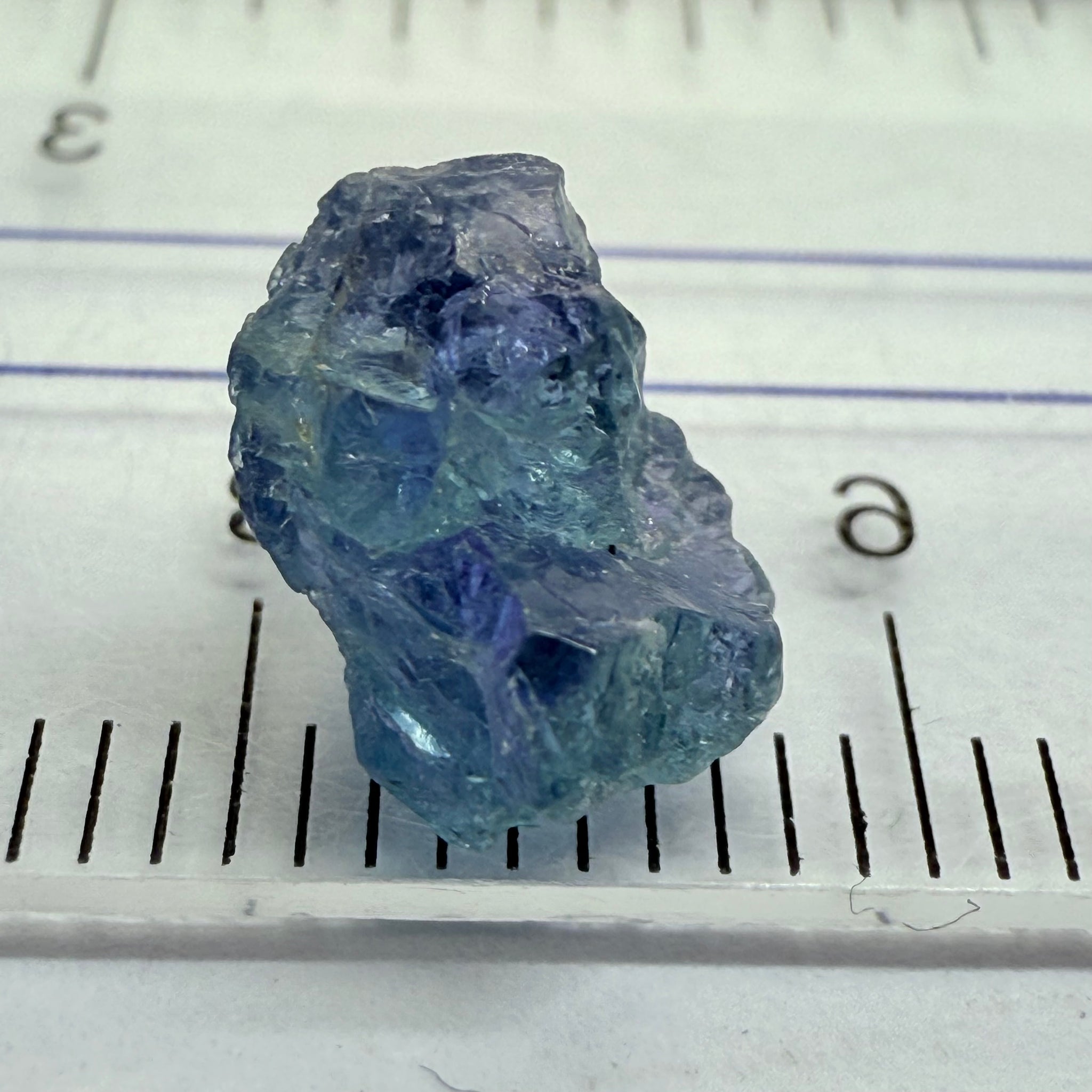 Chrome Kornerupine, 2.81ct, Tanzania, Unheated Untreated, two dividing cracks, and v. slight inclusions