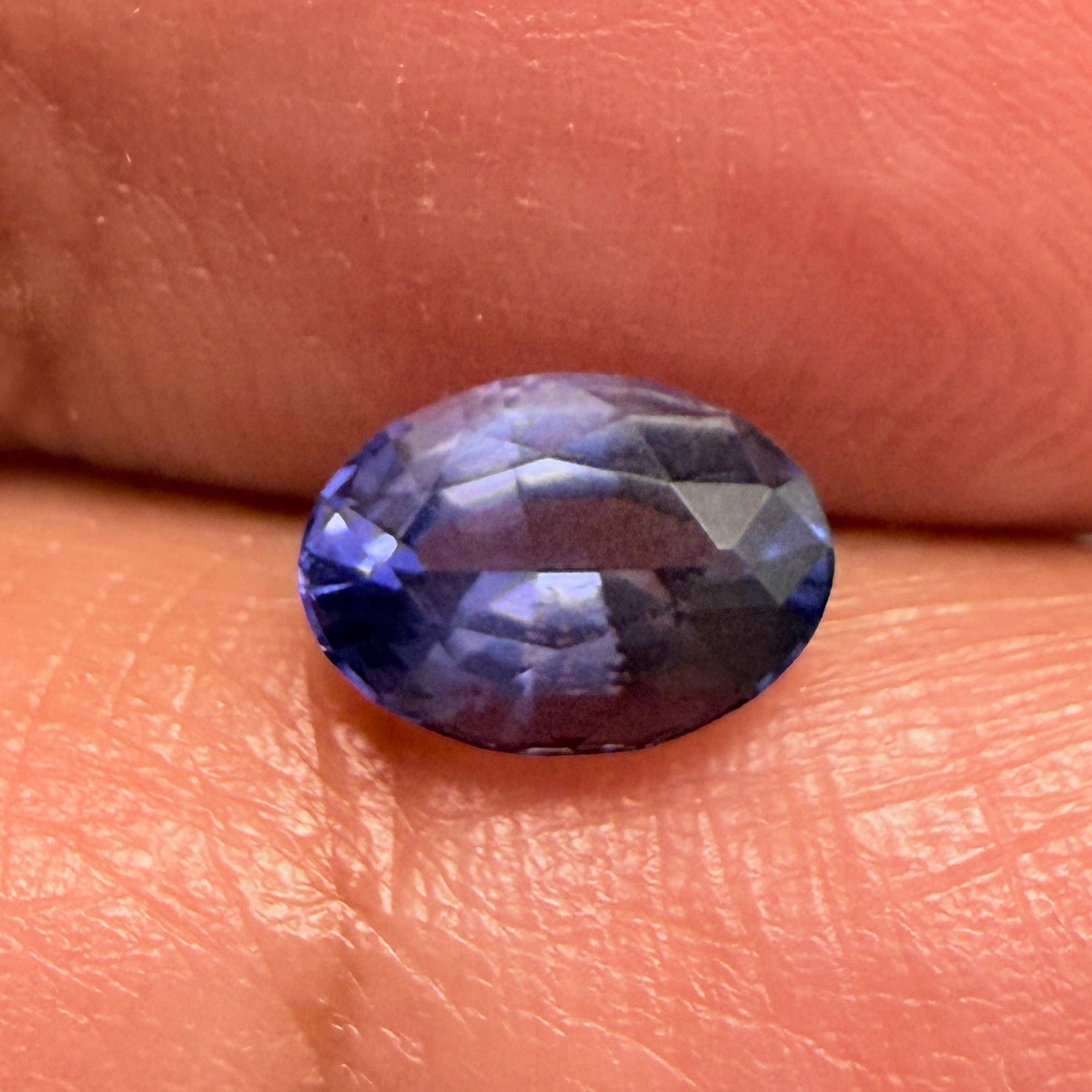 Iolite, 0.72ct, Tanzania, Untreated Unheated